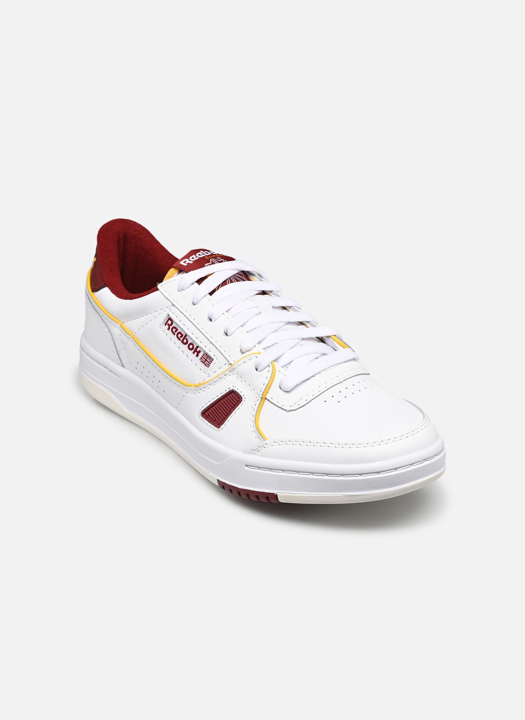 Baskets basses Lt Court homme blanc Reebok Baskets basses Lt Court homme blanc WHITE/RICHMAROON/FIERCEGOLD