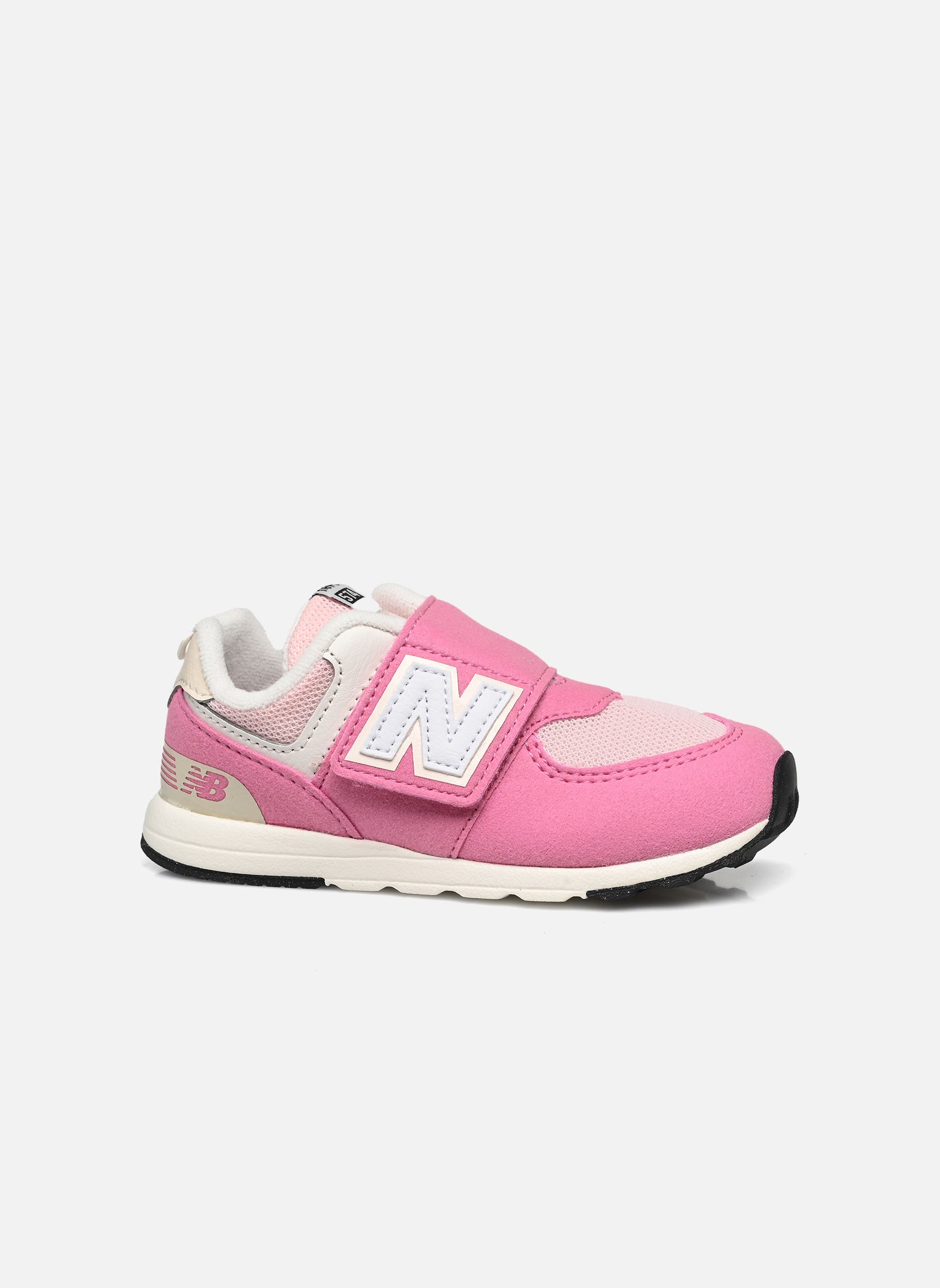 Baskets basses NW574 fille rose New Balance Baskets basses NW574 fille rose REAL PINK (668)