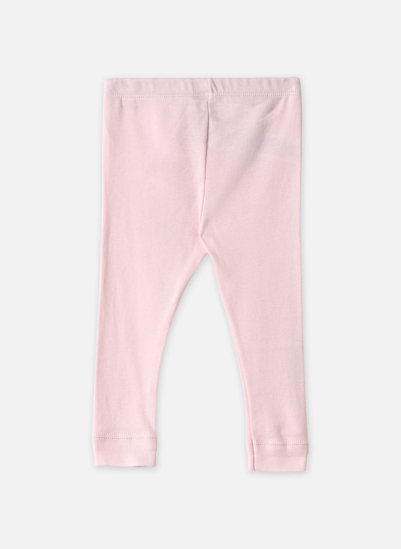 Leggings Legging bébé en coton uni fille rose Petit Bateau Leggings Legging bébé en coton uni fille rose BARELY