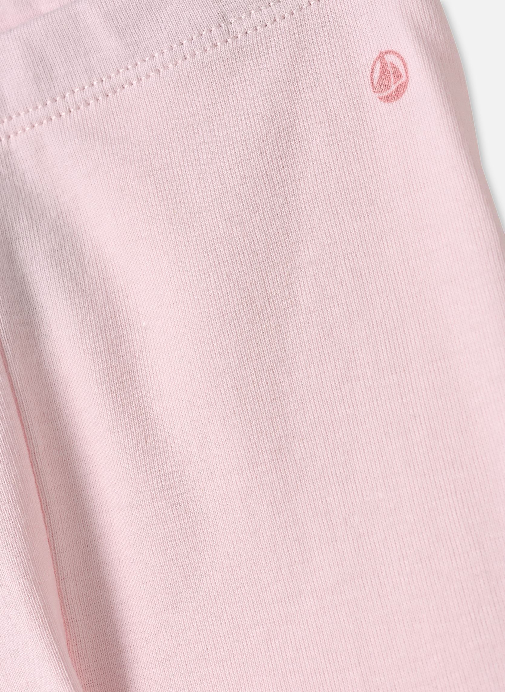 Leggings Legging bébé en coton uni fille rose Petit Bateau Leggings Legging bébé en coton uni fille rose BARELY