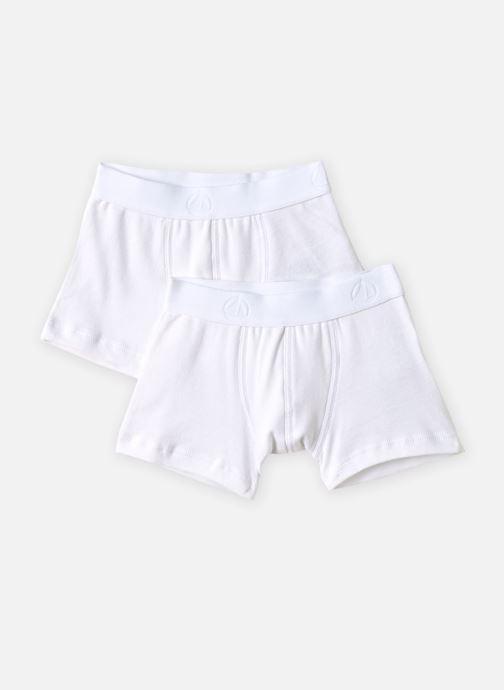 Petit Bateau Caleçons et boxers Lot de 2 Boxers Rayés Garçon garçon blanc