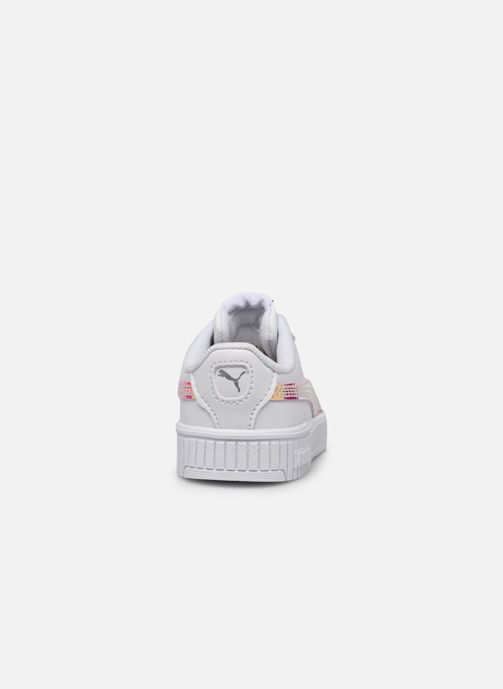 Niedrige Sneaker Carina 2.0 Holo AC Inf mädchen weiß Puma Niedrige Sneaker Carina 2.0 Holo AC Inf mädchen weiß PUMA WHITE-PUMA SILVER