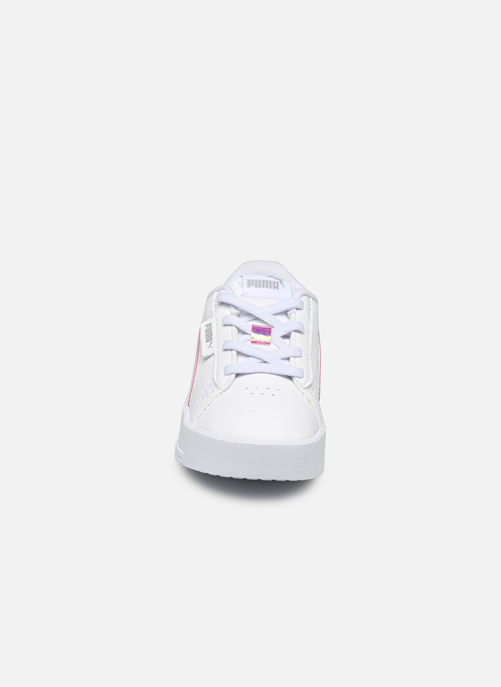 Baskets basses Jada Holo AC Inf fille blanc Puma Baskets basses Jada Holo AC Inf fille blanc PUMA WHITE-PUMA WHITE-PUMA SIL
