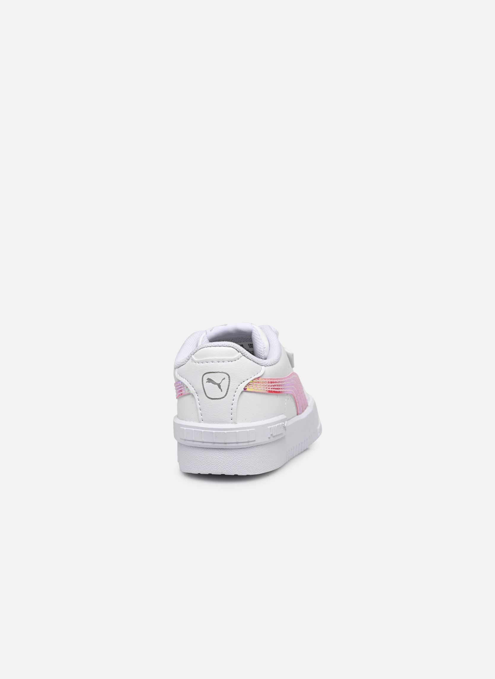 Baskets basses Jada Holo AC Inf fille blanc Puma Baskets basses Jada Holo AC Inf fille blanc PUMA WHITE-PUMA WHITE-PUMA SIL