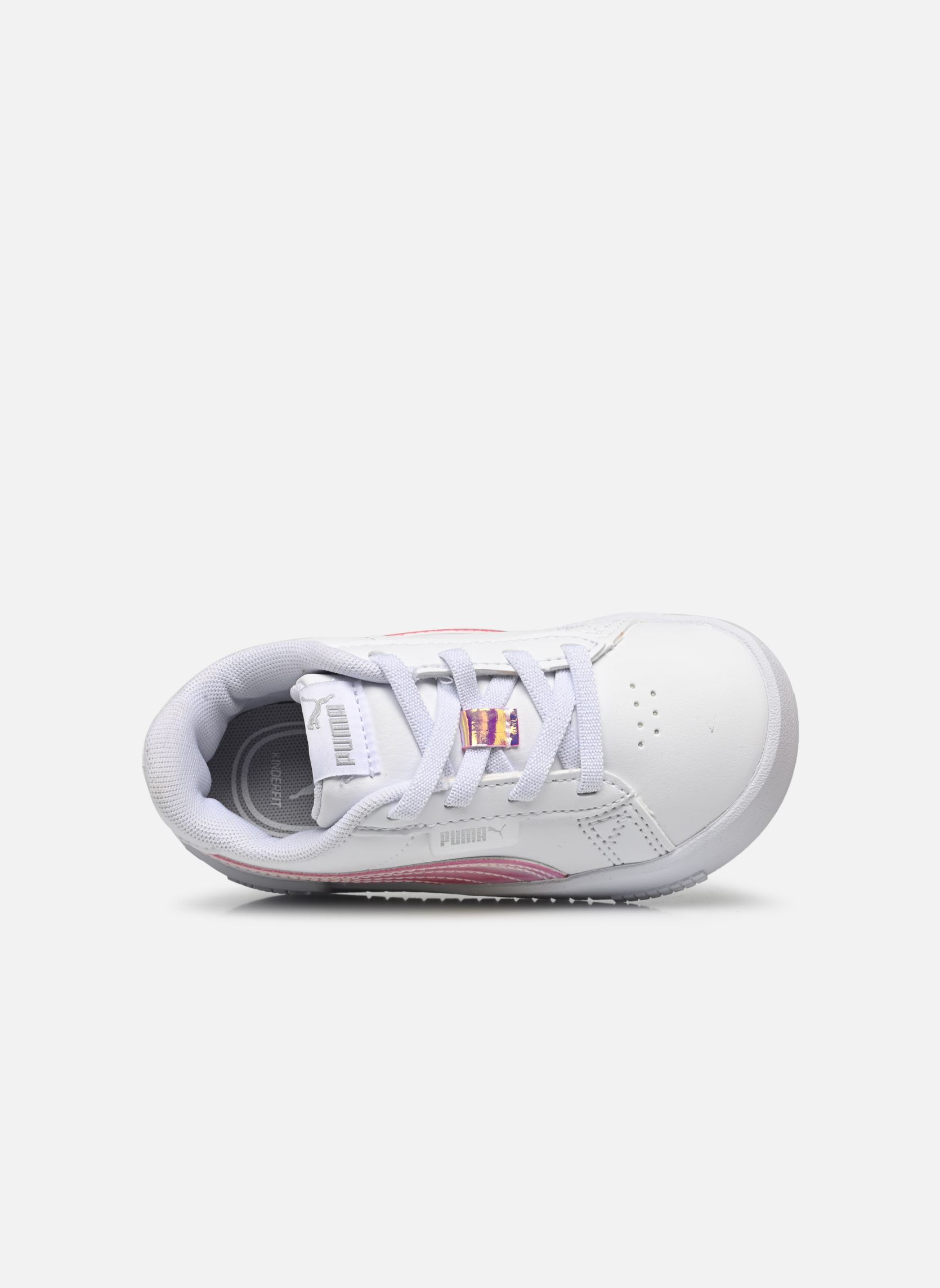 Baskets basses Jada Holo AC Inf fille blanc Puma Baskets basses Jada Holo AC Inf fille blanc PUMA WHITE-PUMA WHITE-PUMA SIL