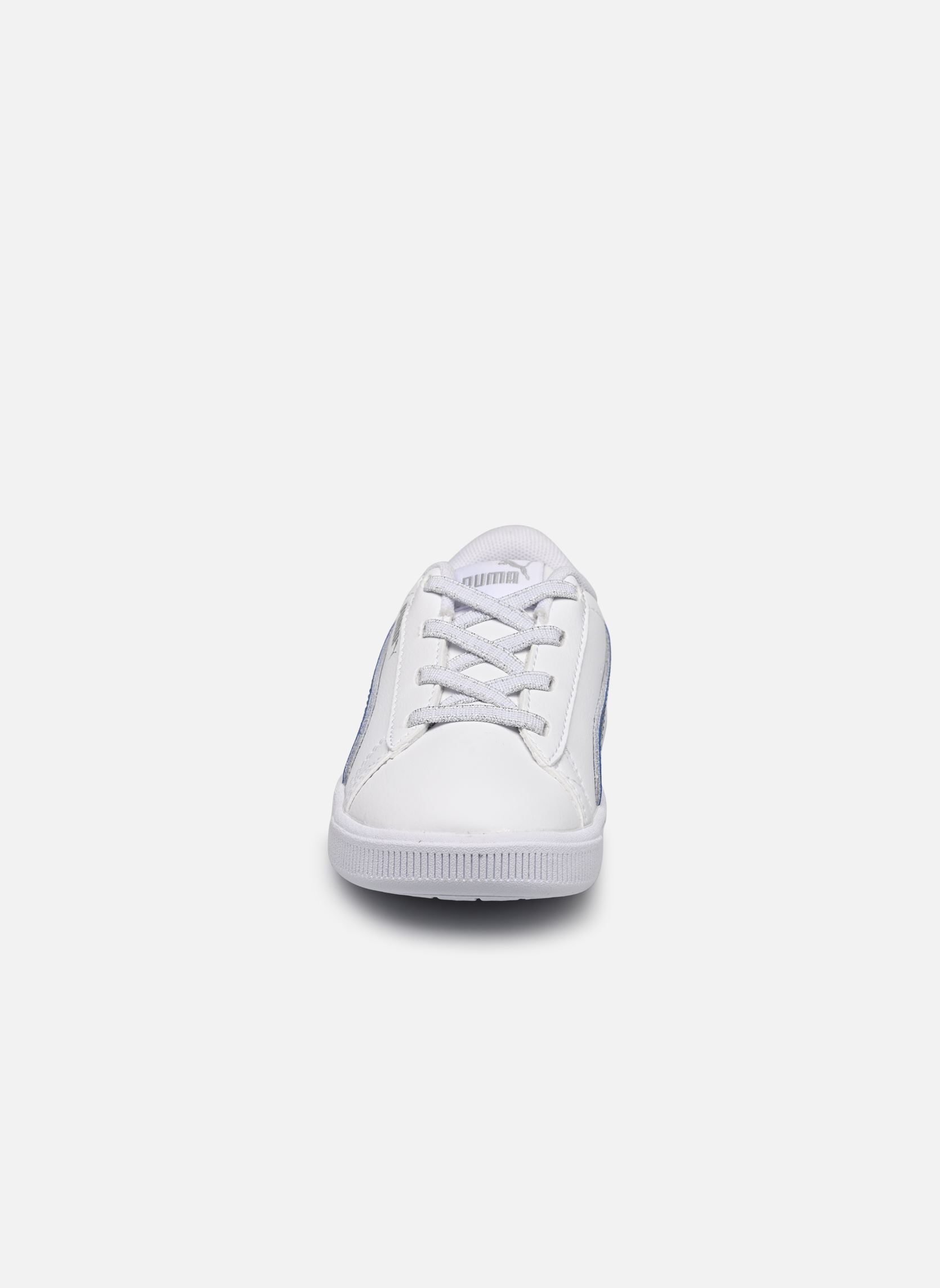 Niedrige Sneaker Vikky v3 Bioluminescence AC Inf mädchen weiß Puma Niedrige Sneaker Vikky v3 Bioluminescence AC Inf mädchen weiß PUMA WHITE-PUMA SILVER