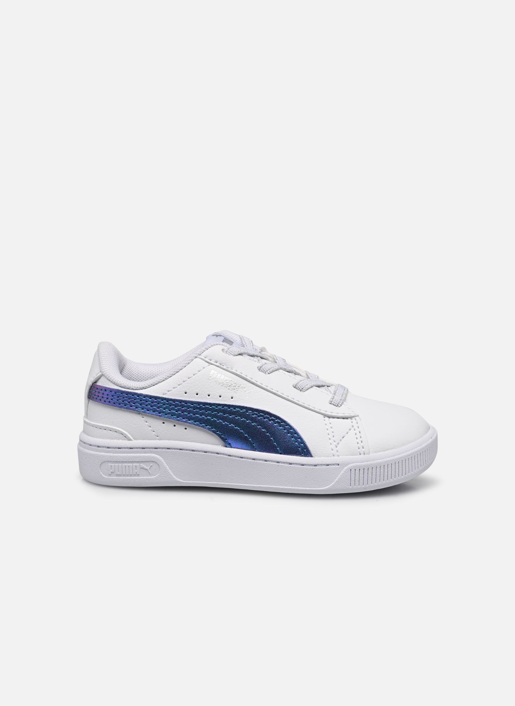 Niedrige Sneaker Vikky v3 Bioluminescence AC Inf mädchen weiß Puma Niedrige Sneaker Vikky v3 Bioluminescence AC Inf mädchen weiß PUMA WHITE-PUMA SILVER