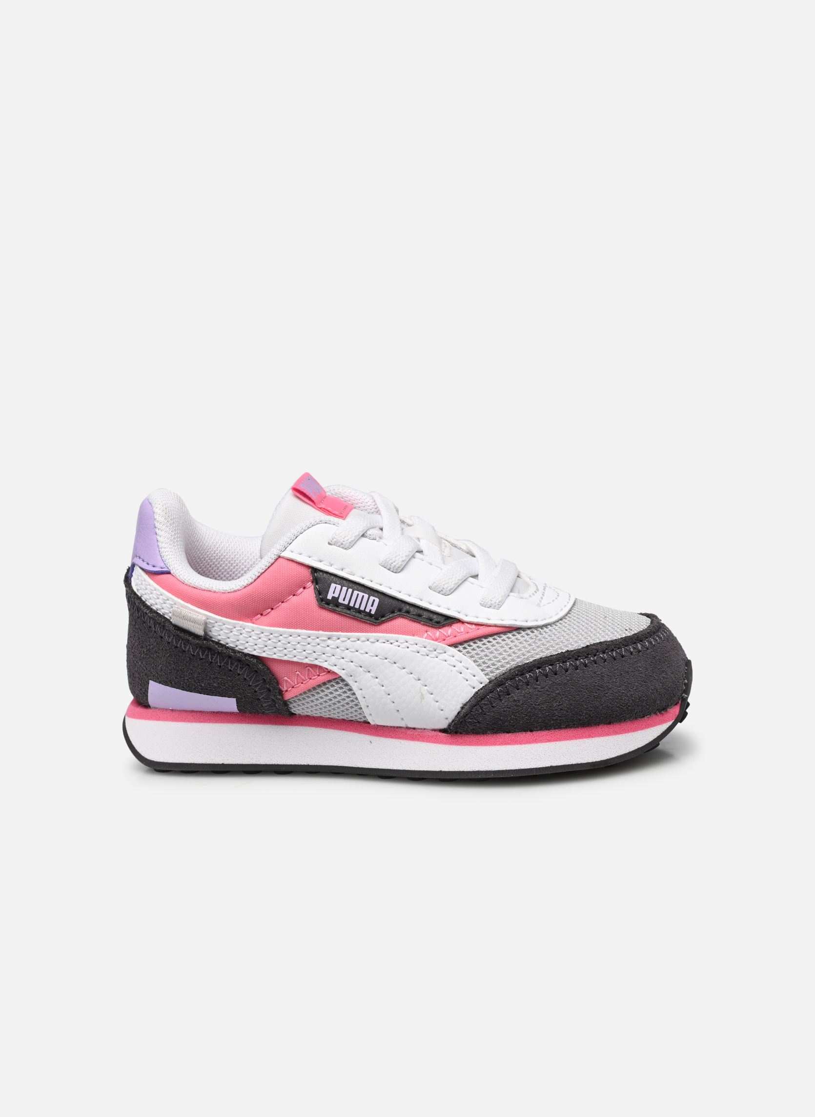 Niedrige Sneaker Future Rider Splash AC Inf mädchen grau Puma Niedrige Sneaker Future Rider Splash AC Inf mädchen grau ASH GRAY-STRAWBERRY BURST