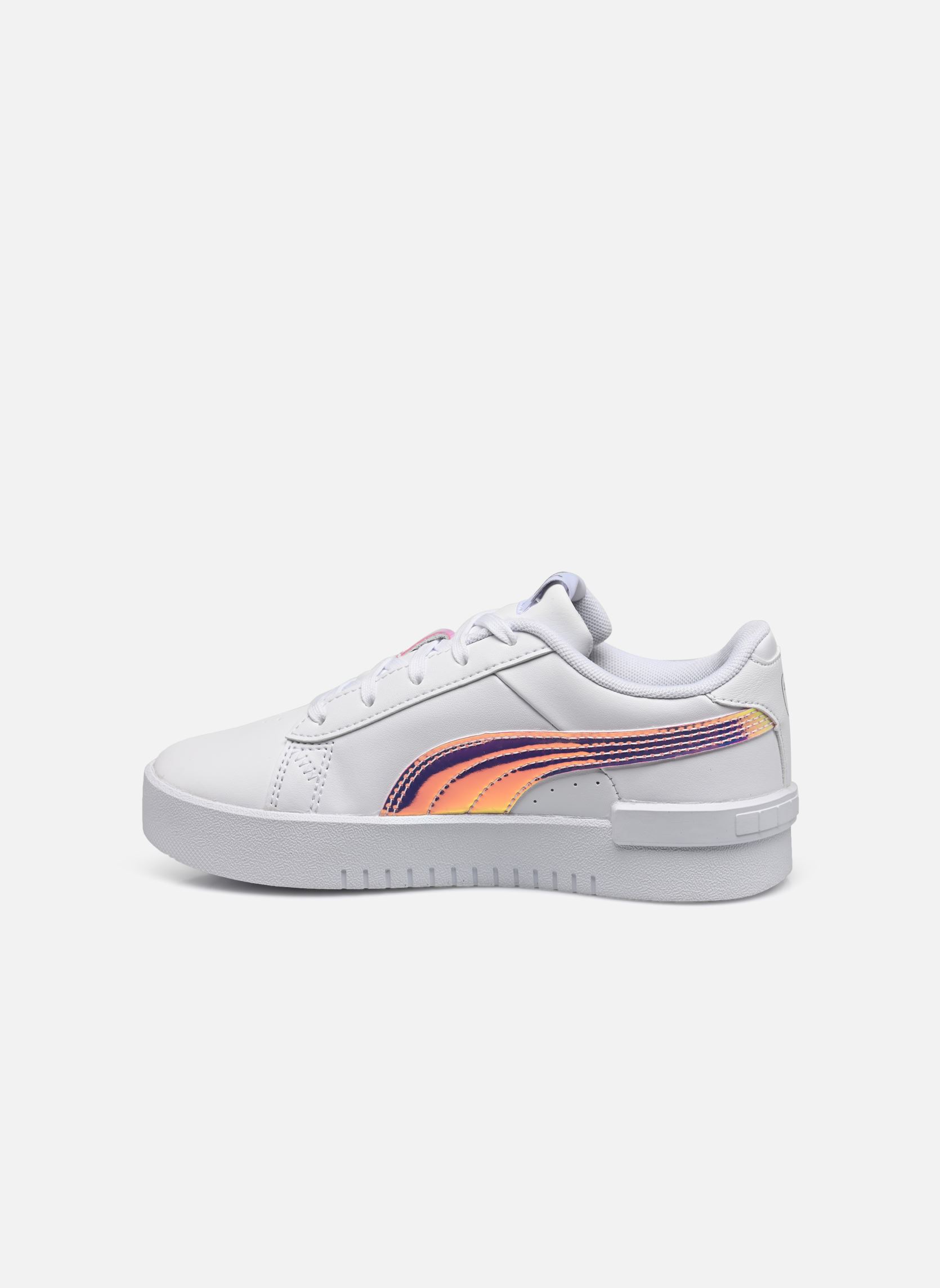Niedrige Sneaker Jada Holo PS mädchen weiß Puma Niedrige Sneaker Jada Holo PS mädchen weiß PUMA WHITE