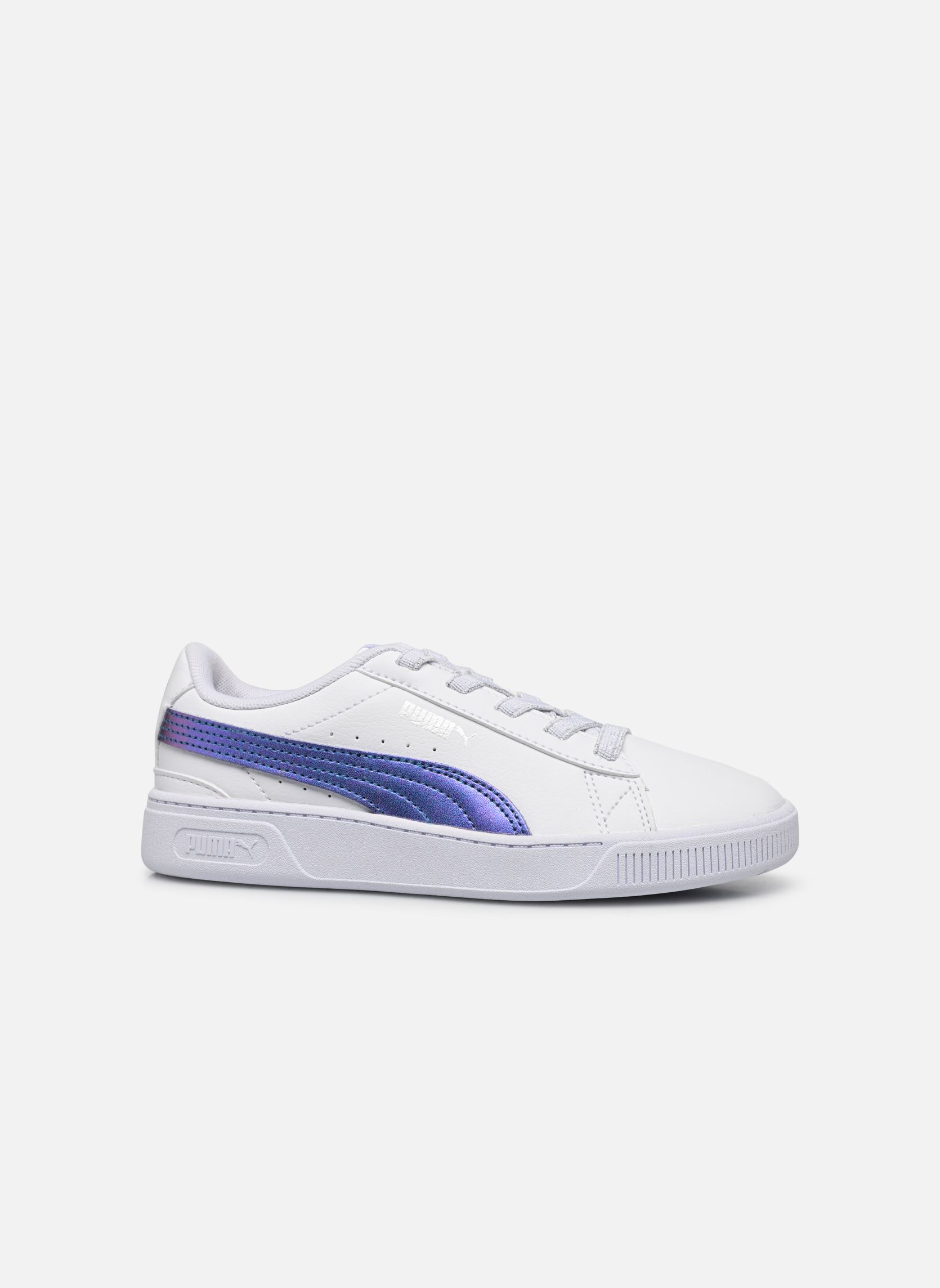 Baskets basses Vikky v3 Bioluminescence AC PS fille blanc Puma Baskets basses Vikky v3 Bioluminescence AC PS fille blanc PUMA WHITE-PUMA SILVER