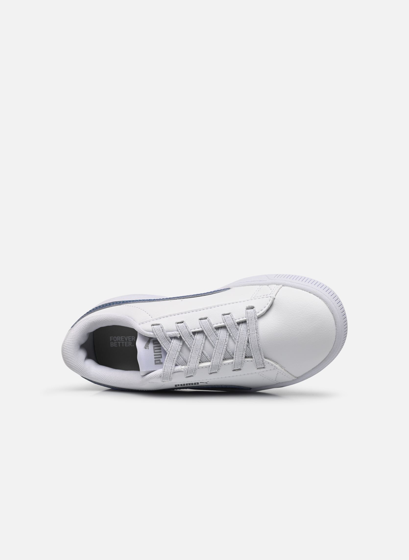 Baskets basses Vikky v3 Bioluminescence AC PS fille blanc Puma Baskets basses Vikky v3 Bioluminescence AC PS fille blanc PUMA WHITE-PUMA SILVER