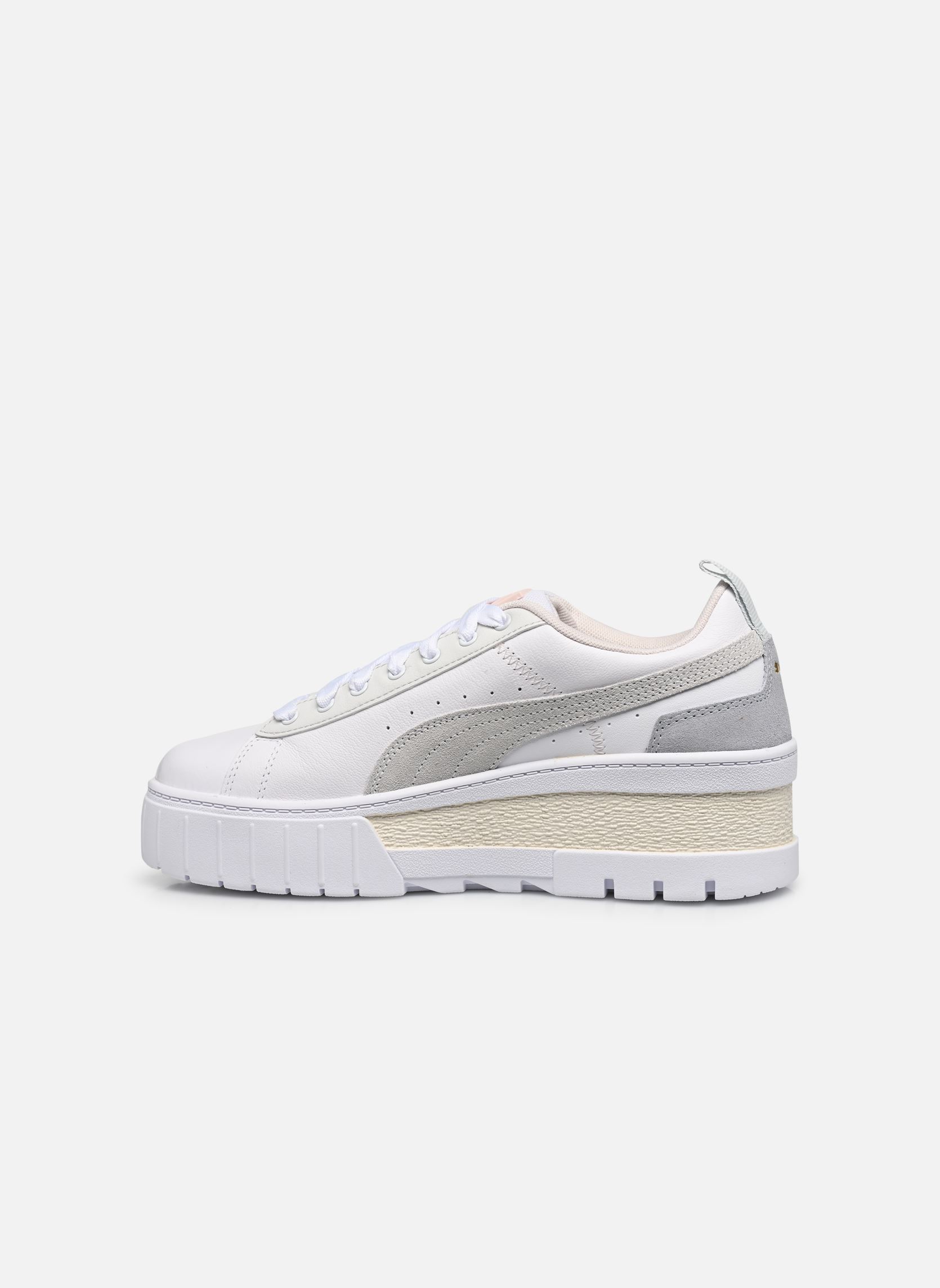 Baskets basses Mayze Wedge Pastel Wns femme blanc Puma Baskets basses Mayze Wedge Pastel Wns femme blanc PUMA WHITE