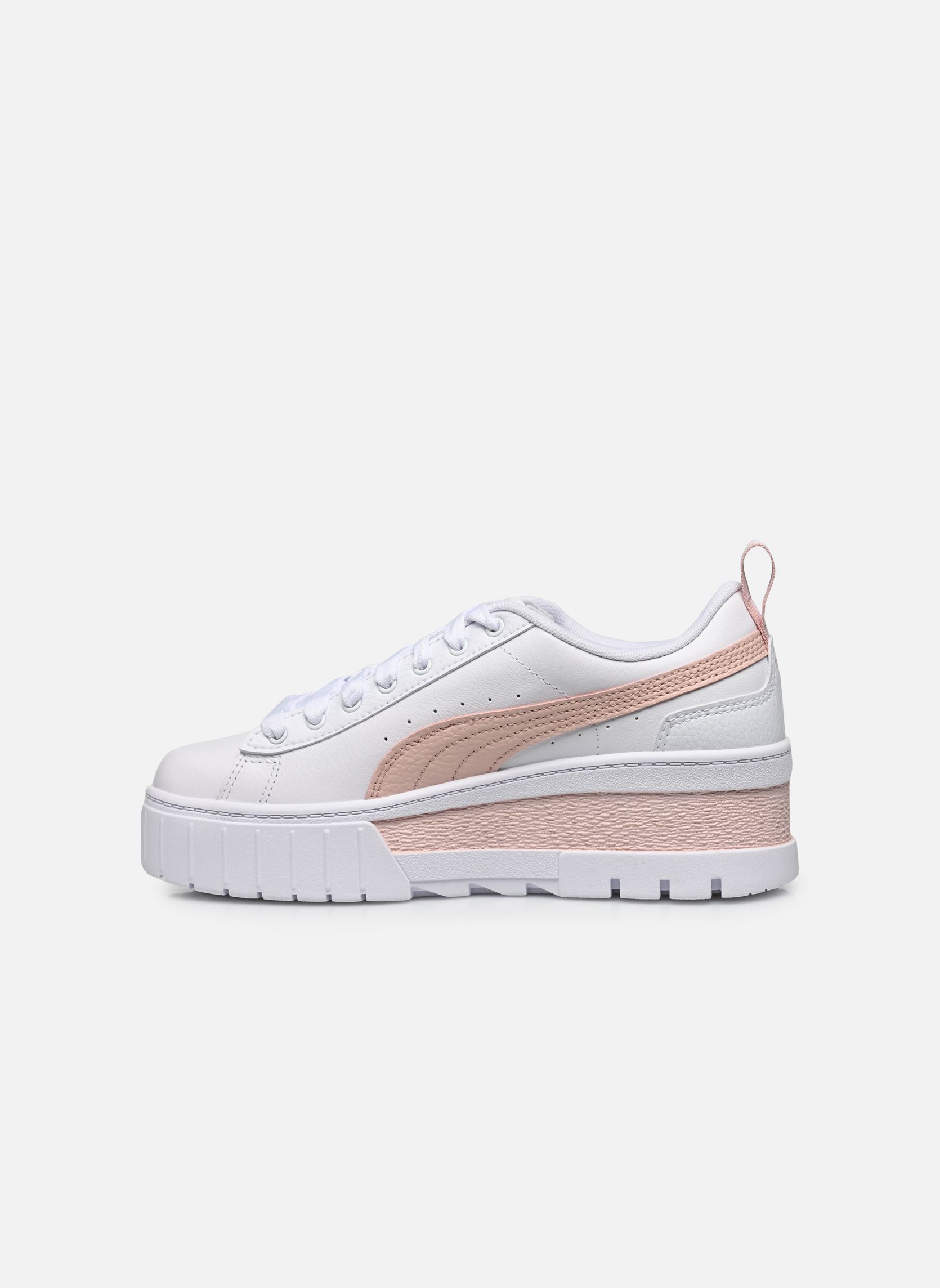 Niedrige Sneaker Mayze Wedge Wns damen weiß Puma Niedrige Sneaker Mayze Wedge Wns damen weiß PUMA WHITE-ROSE QUARTZ