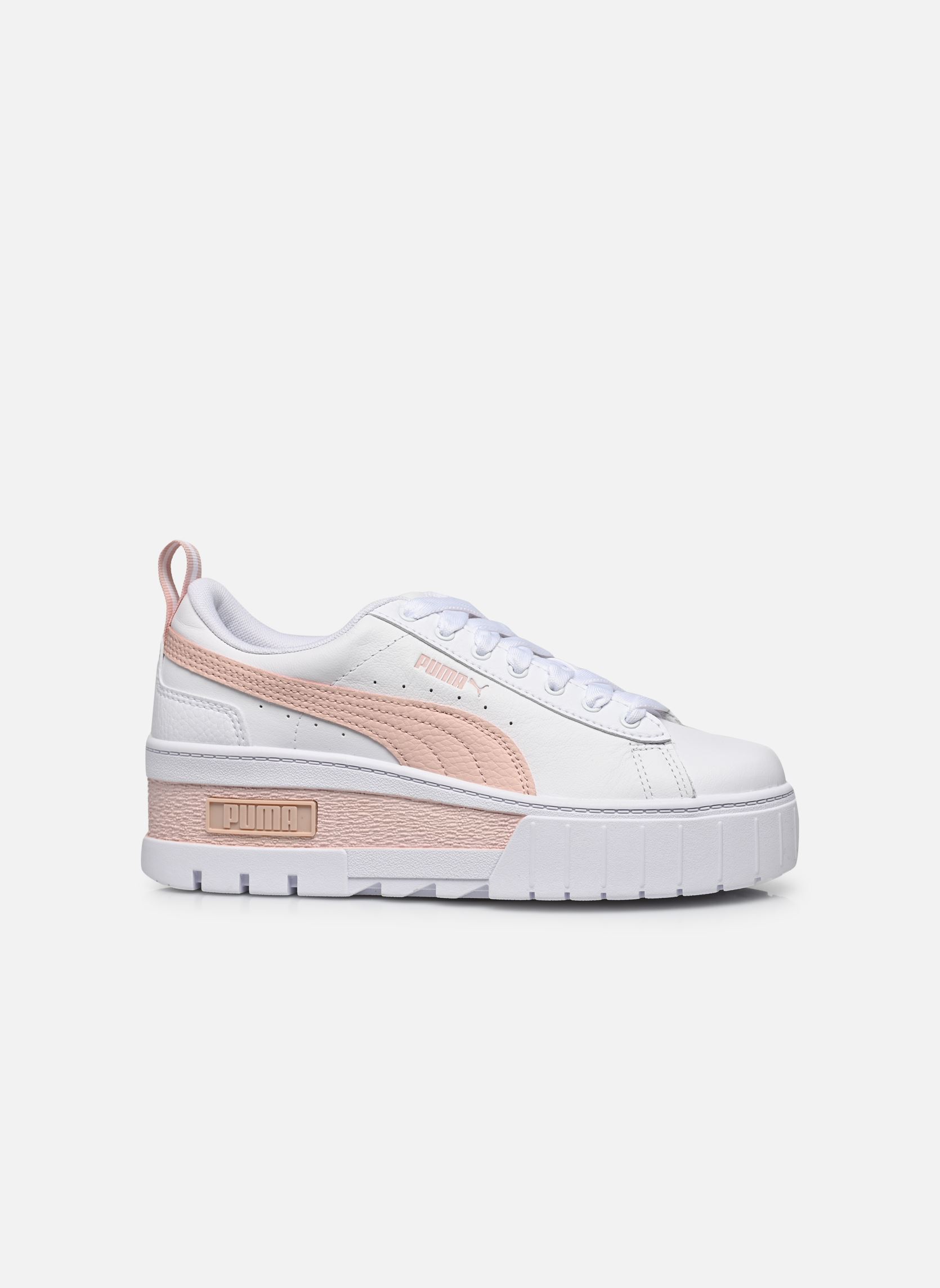 Niedrige Sneaker Mayze Wedge Wns damen weiß Puma Niedrige Sneaker Mayze Wedge Wns damen weiß PUMA WHITE-ROSE QUARTZ