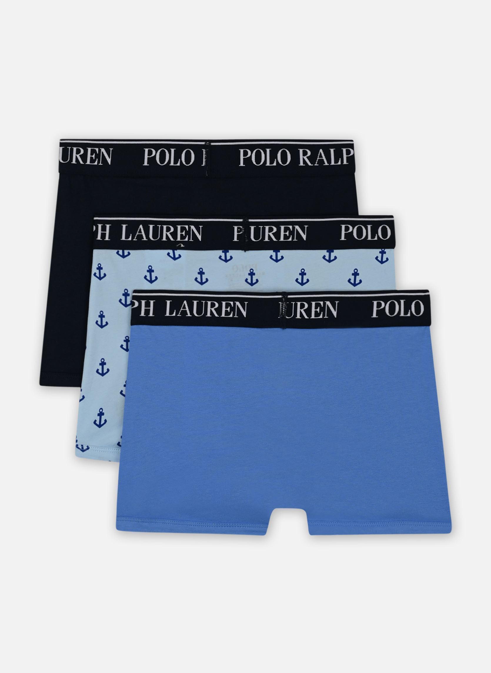 Caleçons et boxers Rlhb Cotton Stretch 3Pk Boxer/Brief garçon bleu Polo Ralph Lauren Caleçons et boxers Rlhb Cotton Stretch 3Pk Boxer/Brief garçon bleu ELITE BLUE
