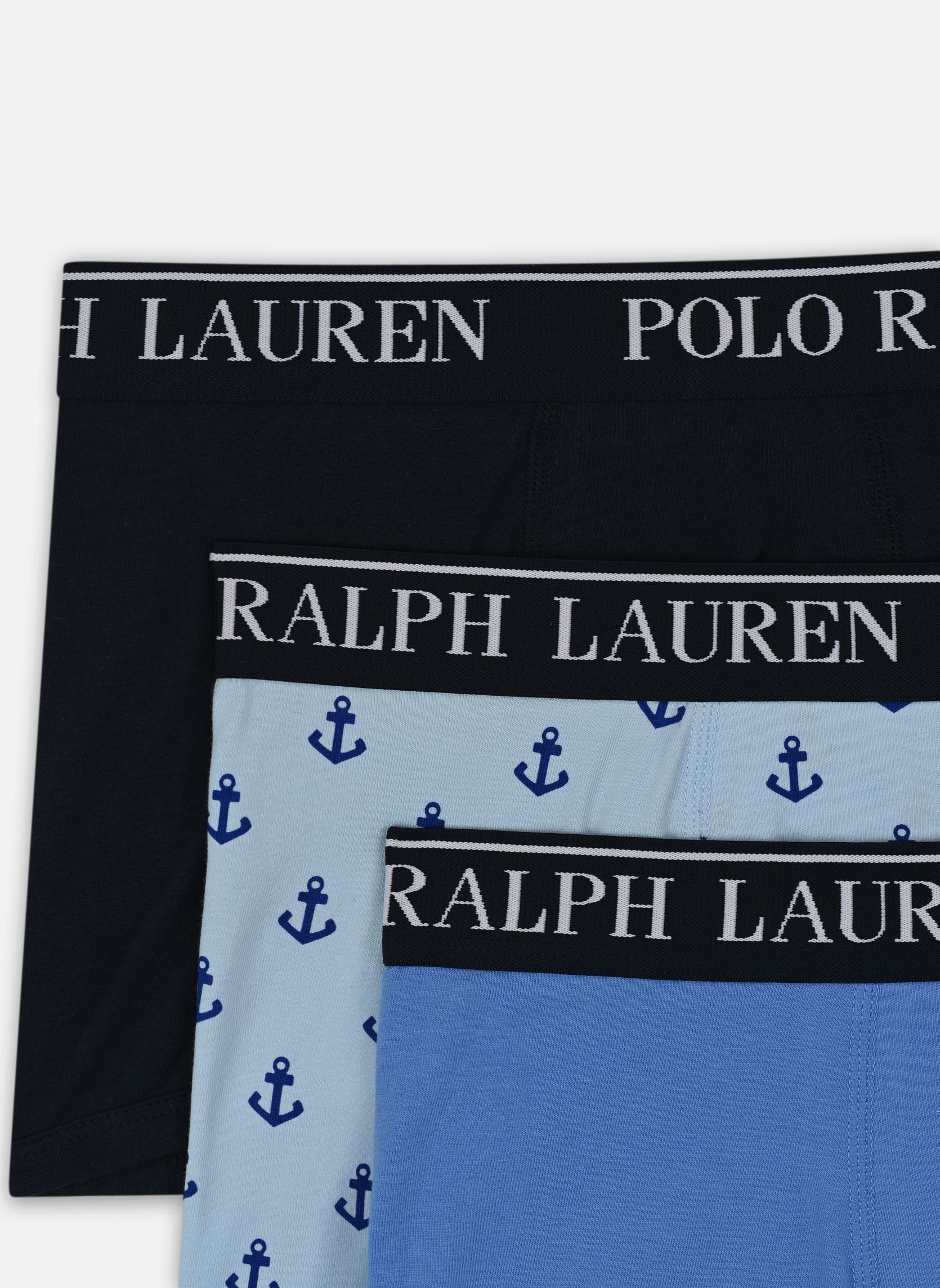 Caleçons et boxers Rlhb Cotton Stretch 3Pk Boxer/Brief garçon bleu Polo Ralph Lauren Caleçons et boxers Rlhb Cotton Stretch 3Pk Boxer/Brief garçon bleu ELITE BLUE