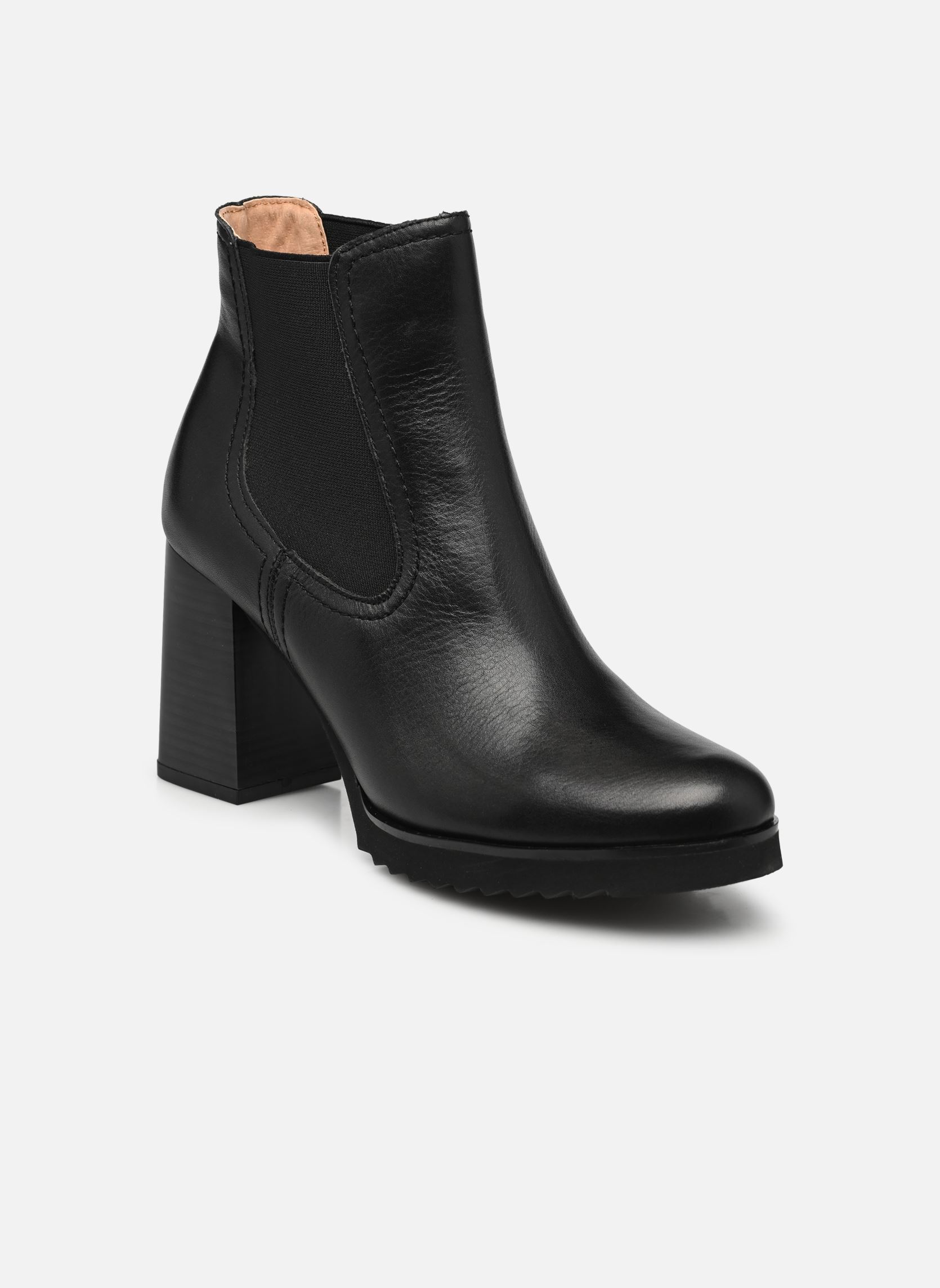 Niedrige Ankle Boots VALENCE damen schwarz Karston Niedrige Ankle Boots VALENCE damen schwarz Noir
