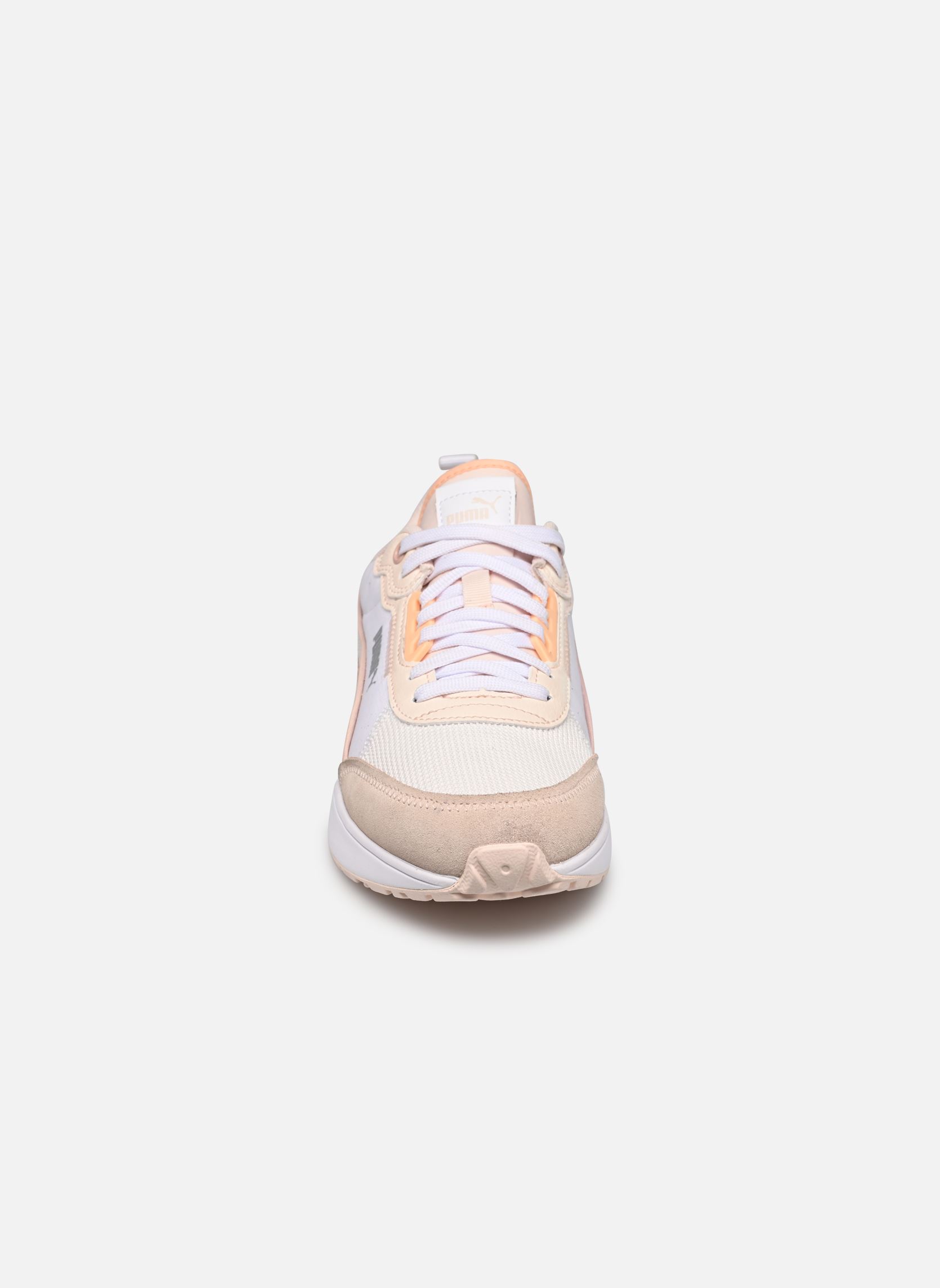 Baskets basses Puma R22 Wns femme beige Puma Baskets basses Puma R22 Wns femme beige VAPOR GRAY-ROSE QUARTZ-PUMA WH