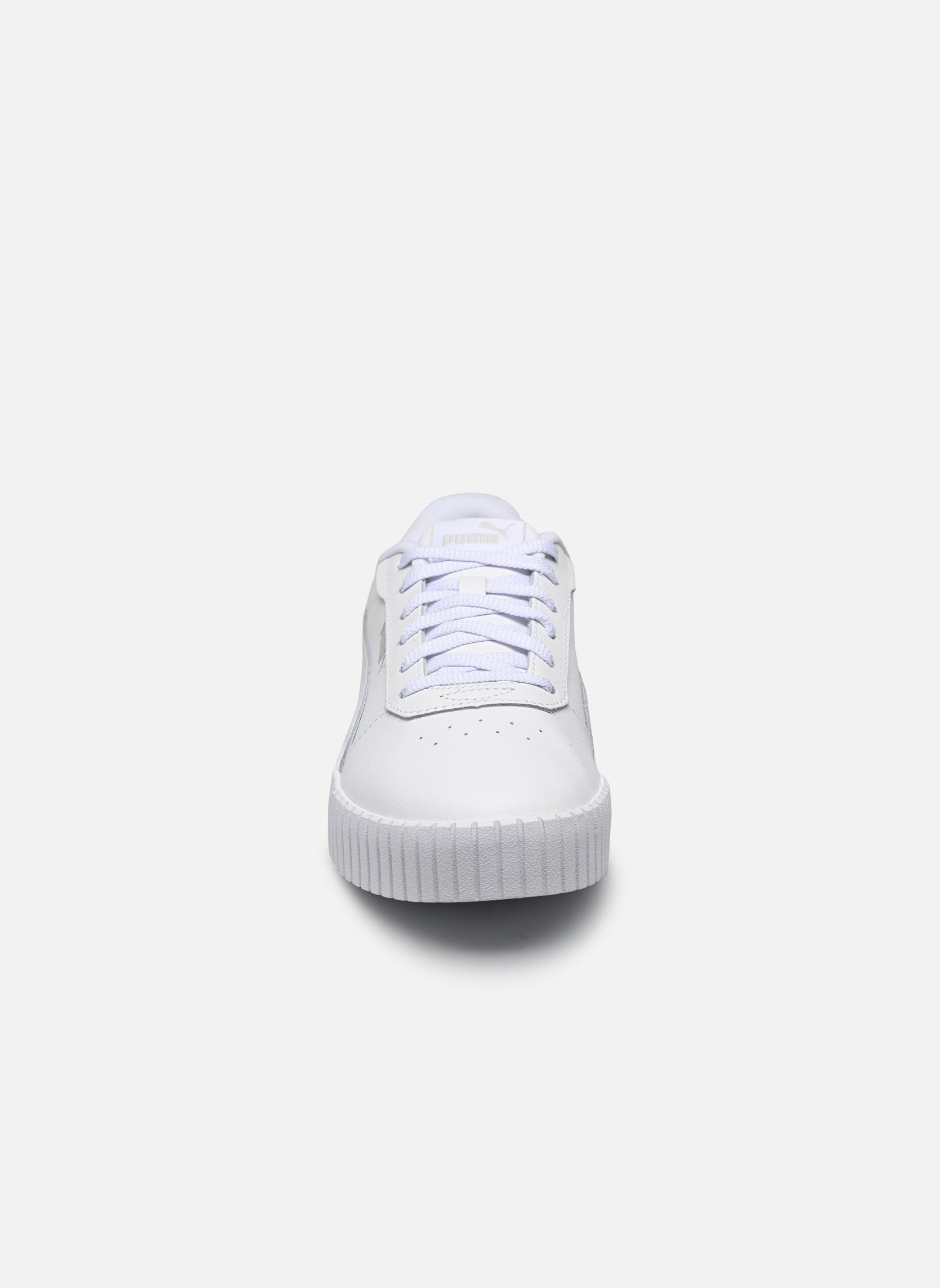 Niedrige Sneaker Carina 2.0 Wns damen weiß Puma Niedrige Sneaker Carina 2.0 Wns damen weiß PUMA WHITE-PUMA WHITE-PUMA SIL