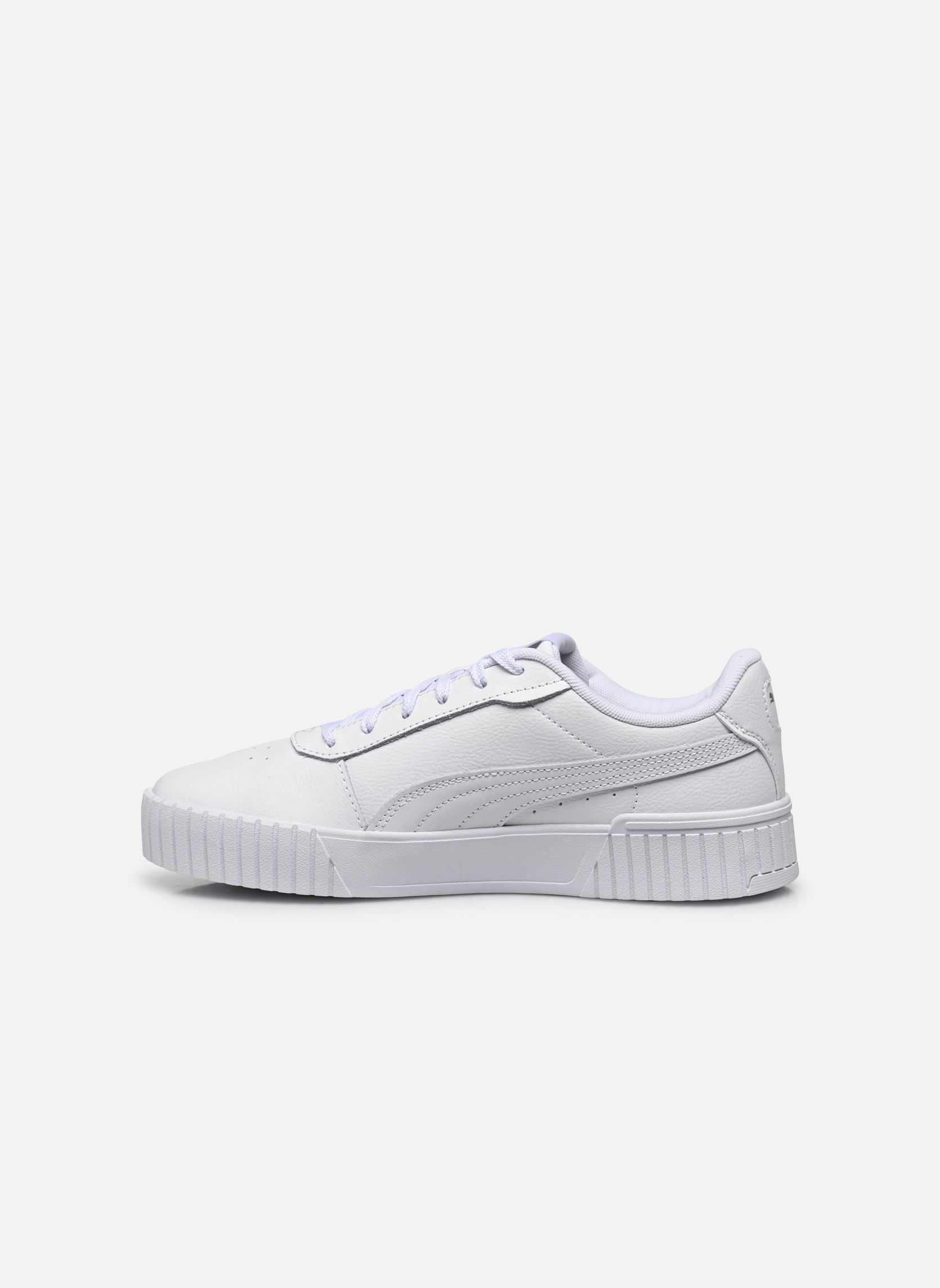 Niedrige Sneaker Carina 2.0 Wns damen weiß Puma Niedrige Sneaker Carina 2.0 Wns damen weiß PUMA WHITE-PUMA WHITE-PUMA SIL