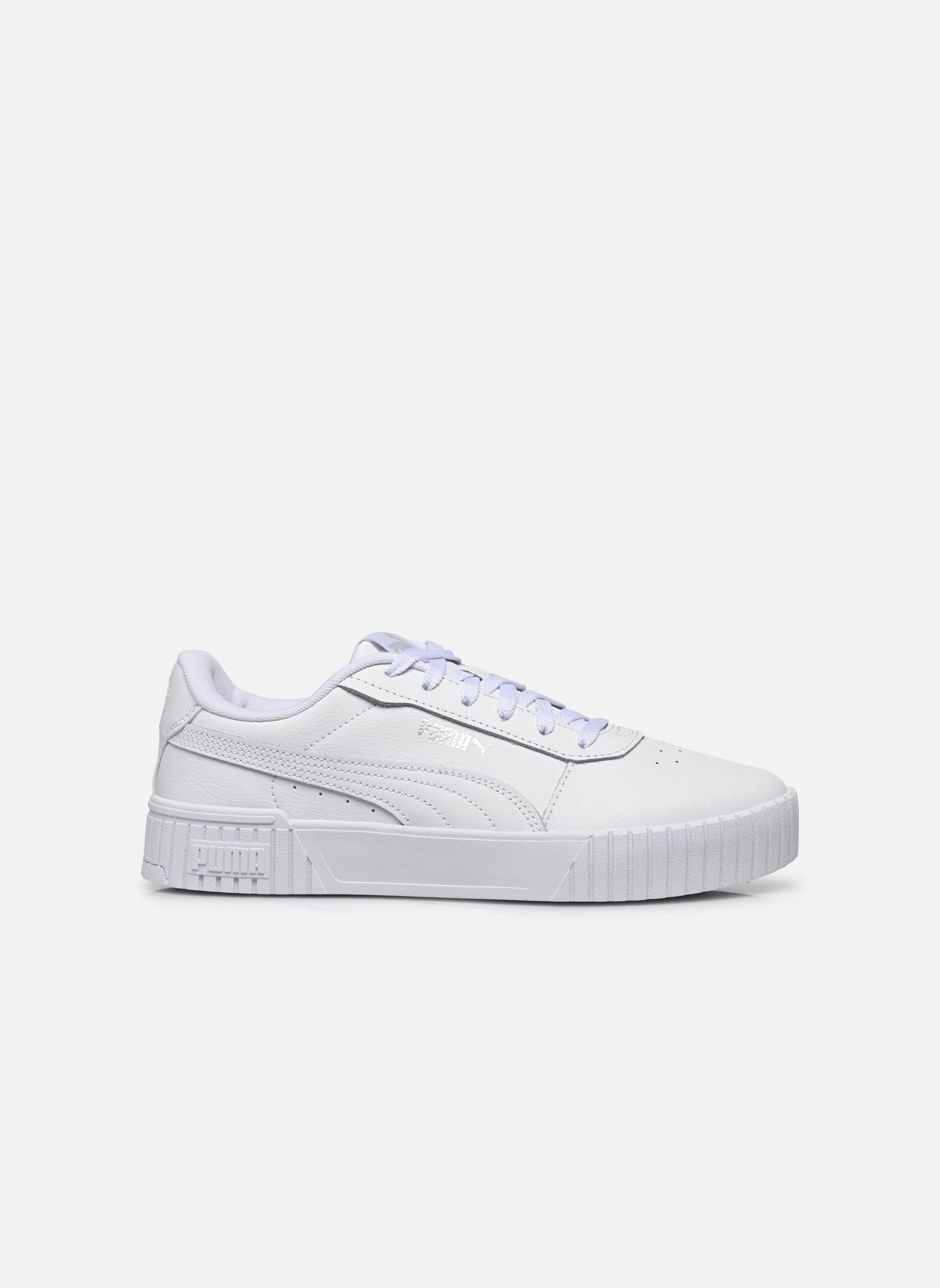 Niedrige Sneaker Carina 2.0 Wns damen weiß Puma Niedrige Sneaker Carina 2.0 Wns damen weiß PUMA WHITE-PUMA WHITE-PUMA SIL