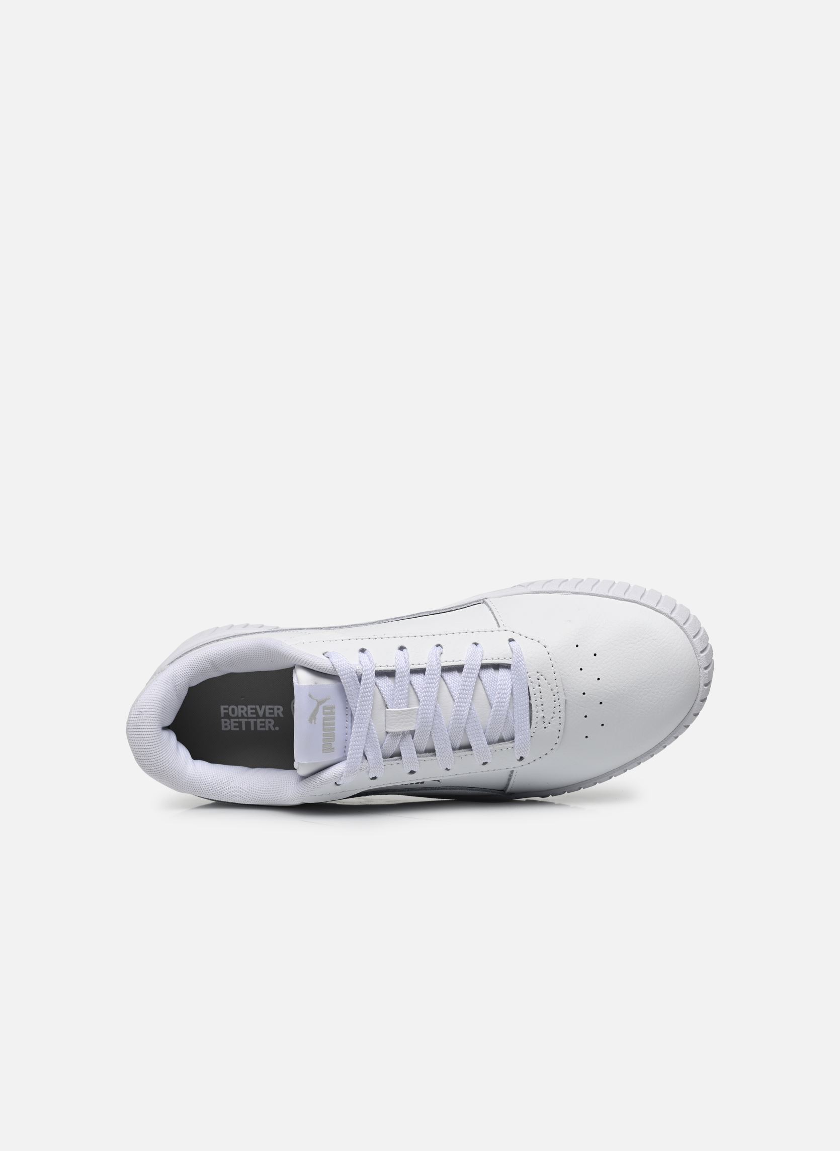 Niedrige Sneaker Carina 2.0 Wns damen weiß Puma Niedrige Sneaker Carina 2.0 Wns damen weiß PUMA WHITE-PUMA WHITE-PUMA SIL