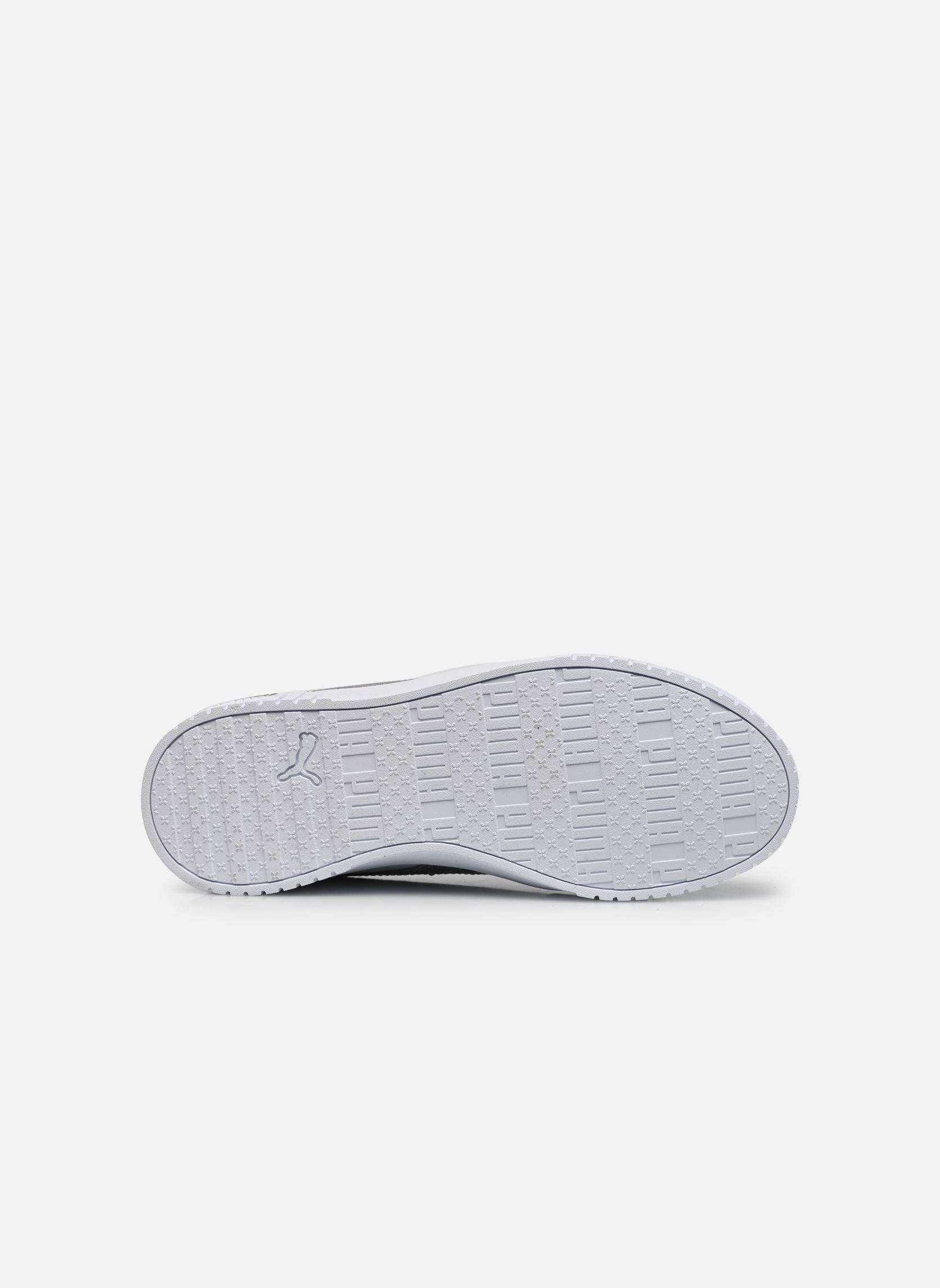 Niedrige Sneaker Carina 2.0 Distressed Wns damen weiß Puma Niedrige Sneaker Carina 2.0 Distressed Wns damen weiß PUMA WHITE-PUMA SILVER