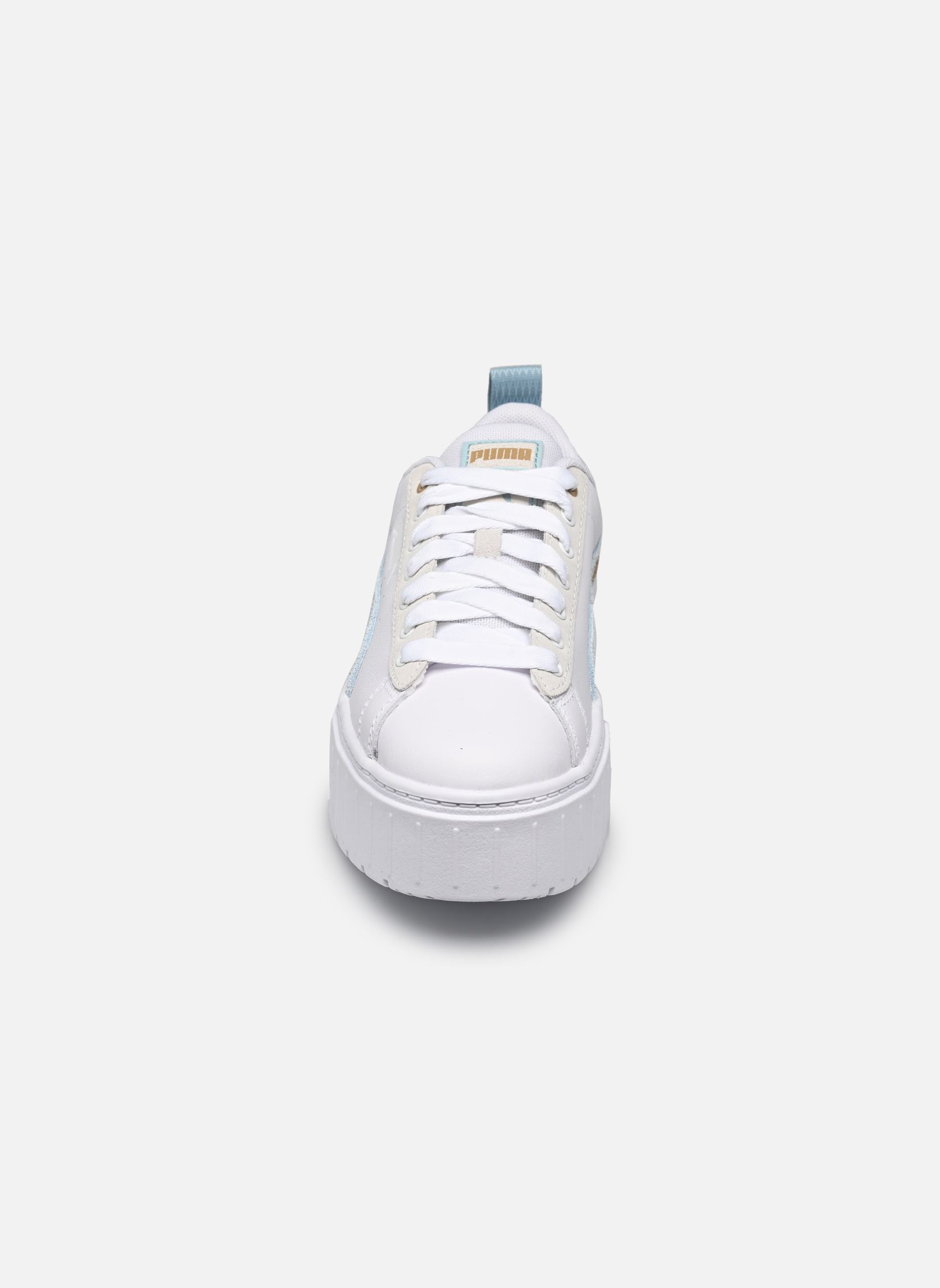 Baskets basses Mayze Mix Wns femme blanc Puma Baskets basses Mayze Mix Wns femme blanc PUMA WHITE-TURQUOISE SURF