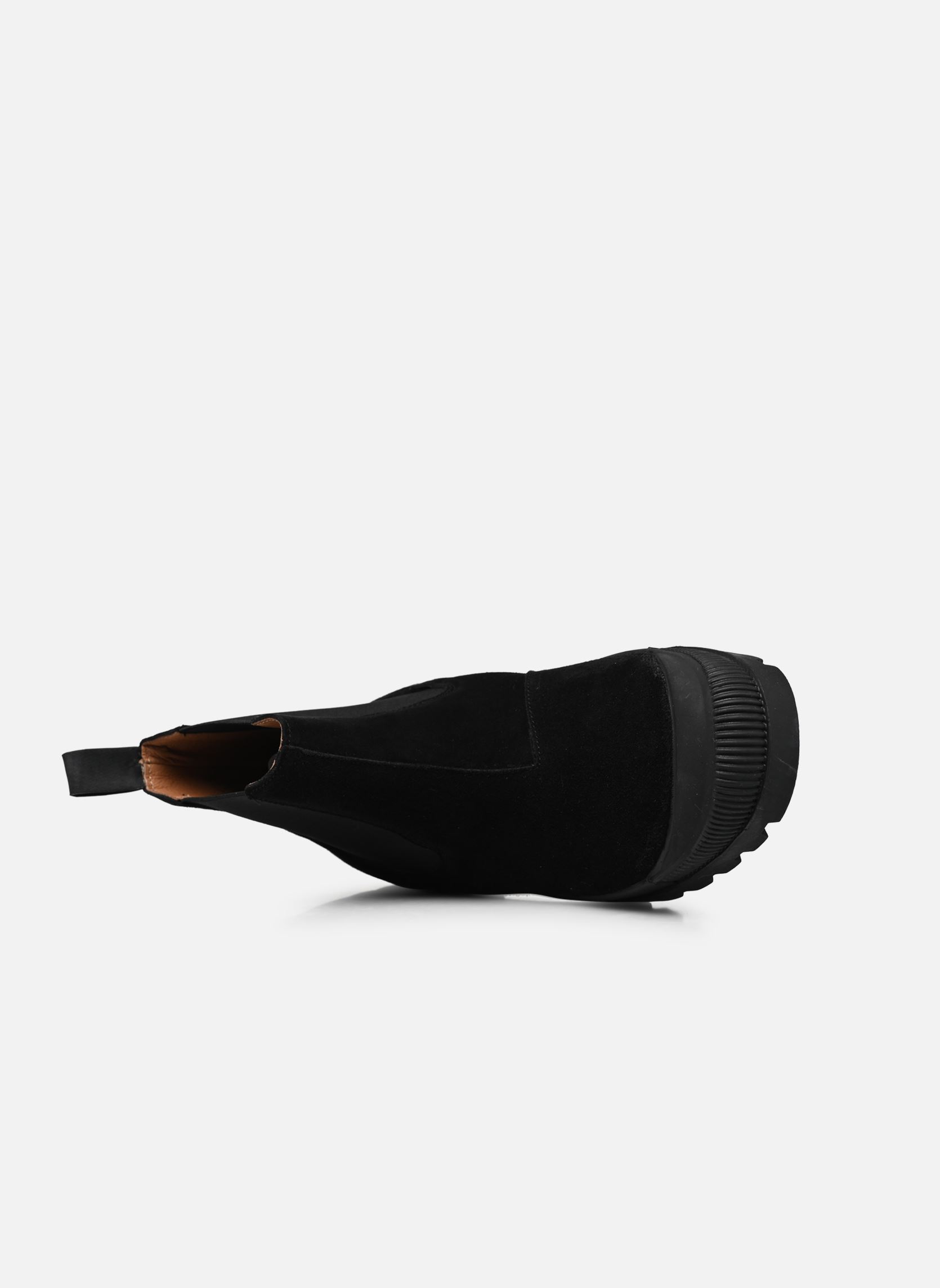 Bottines basses AUTHENTIQUE CHELSEA SUEDE femme noir Pataugas Bottines basses AUTHENTIQUE CHELSEA SUEDE femme noir NOIR