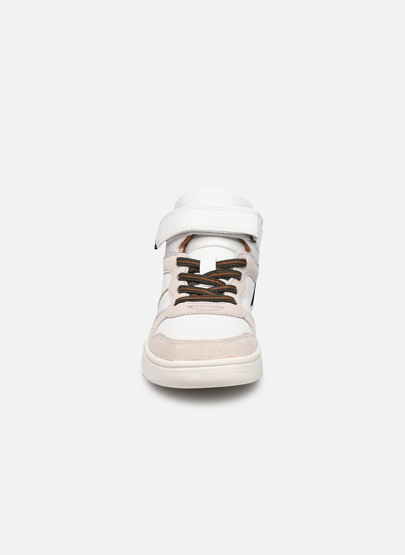 Baskets basses Basket Haute garçon blanc Vertbaudet Baskets basses Basket Haute garçon blanc BLANC