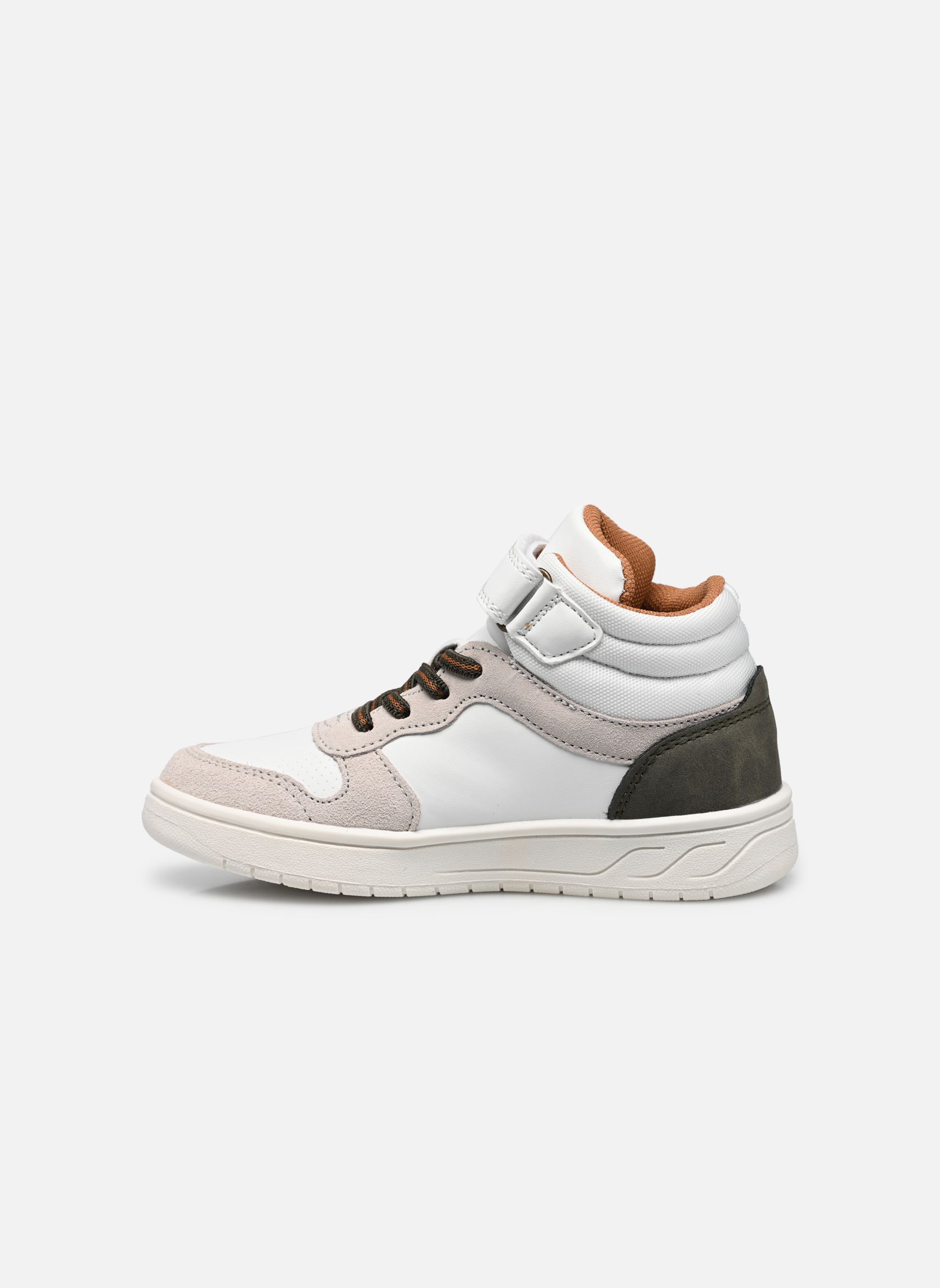 Baskets basses Basket Haute garçon blanc Vertbaudet Baskets basses Basket Haute garçon blanc BLANC