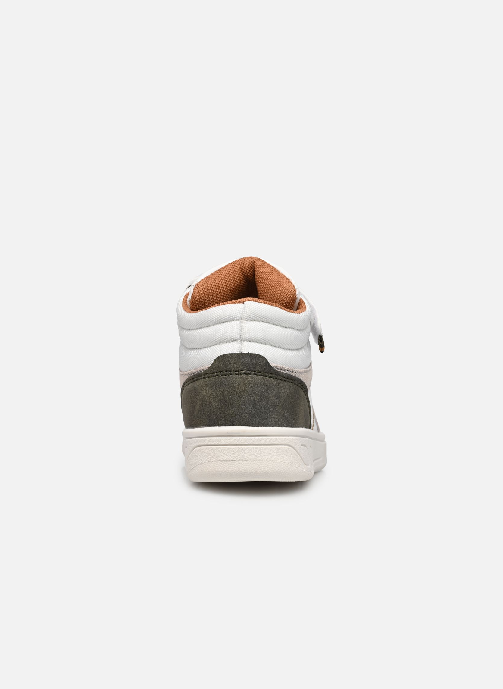 Baskets basses Basket Haute garçon blanc Vertbaudet Baskets basses Basket Haute garçon blanc BLANC