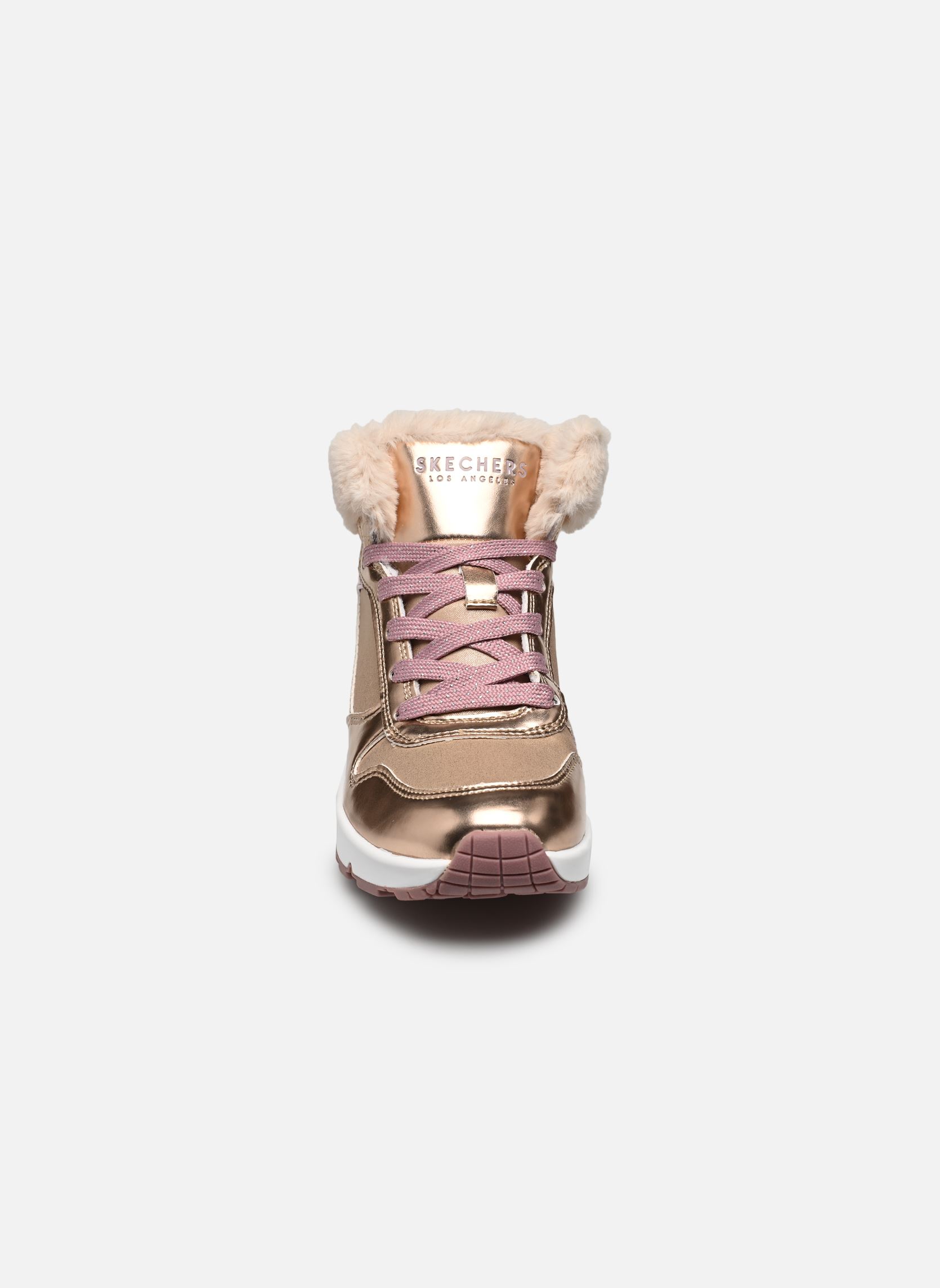 Niedrige Sneaker UNO 1 mädchen beige Skechers Niedrige Sneaker UNO 1 mädchen beige RSGD