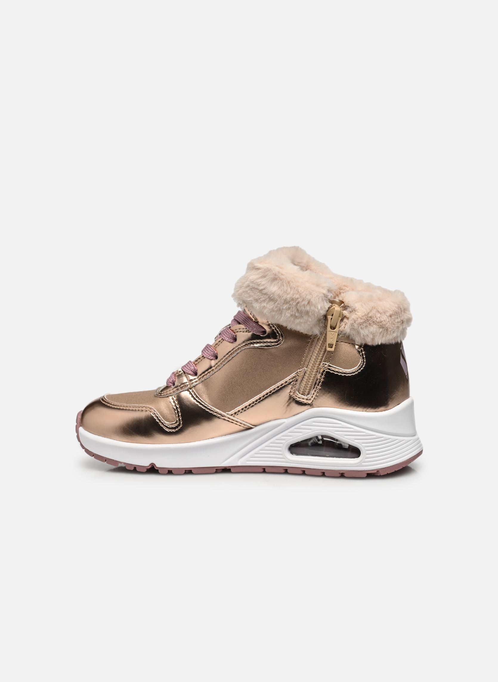 Niedrige Sneaker UNO 1 mädchen beige Skechers Niedrige Sneaker UNO 1 mädchen beige RSGD