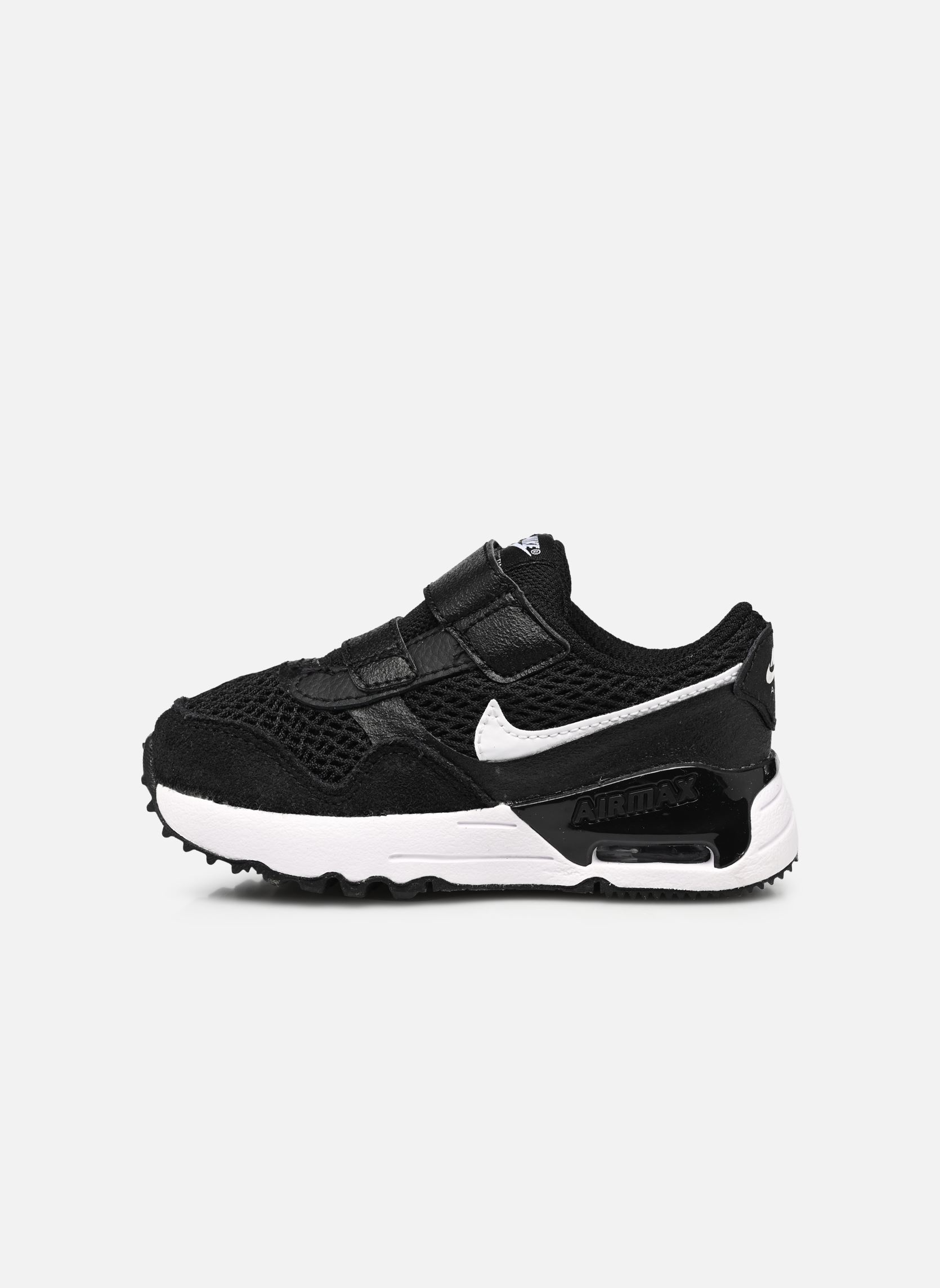 Baskets basses Air Max Systm (Td) noir Nike Baskets basses Air Max Systm (Td) noir Black/White-Wolf Grey