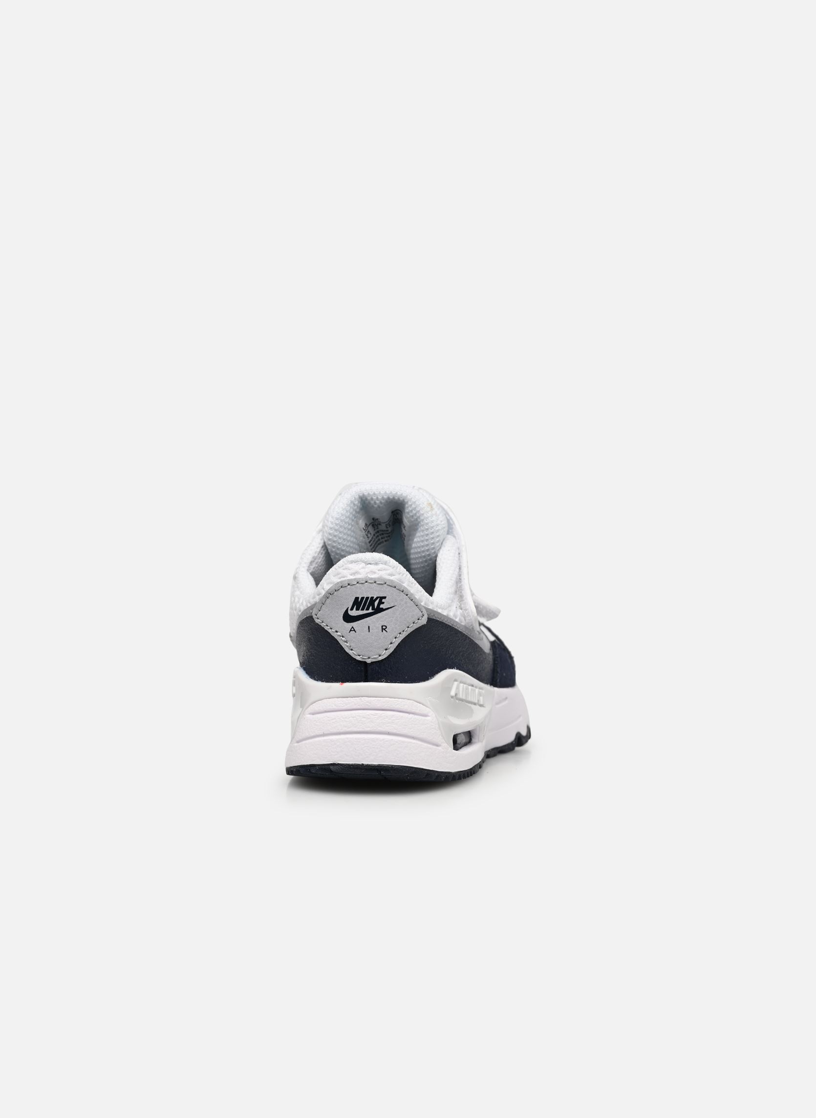 Baskets basses Air Max Systm (Td) blanc Nike Baskets basses Air Max Systm (Td) blanc White/Wolf Grey-Obsidian