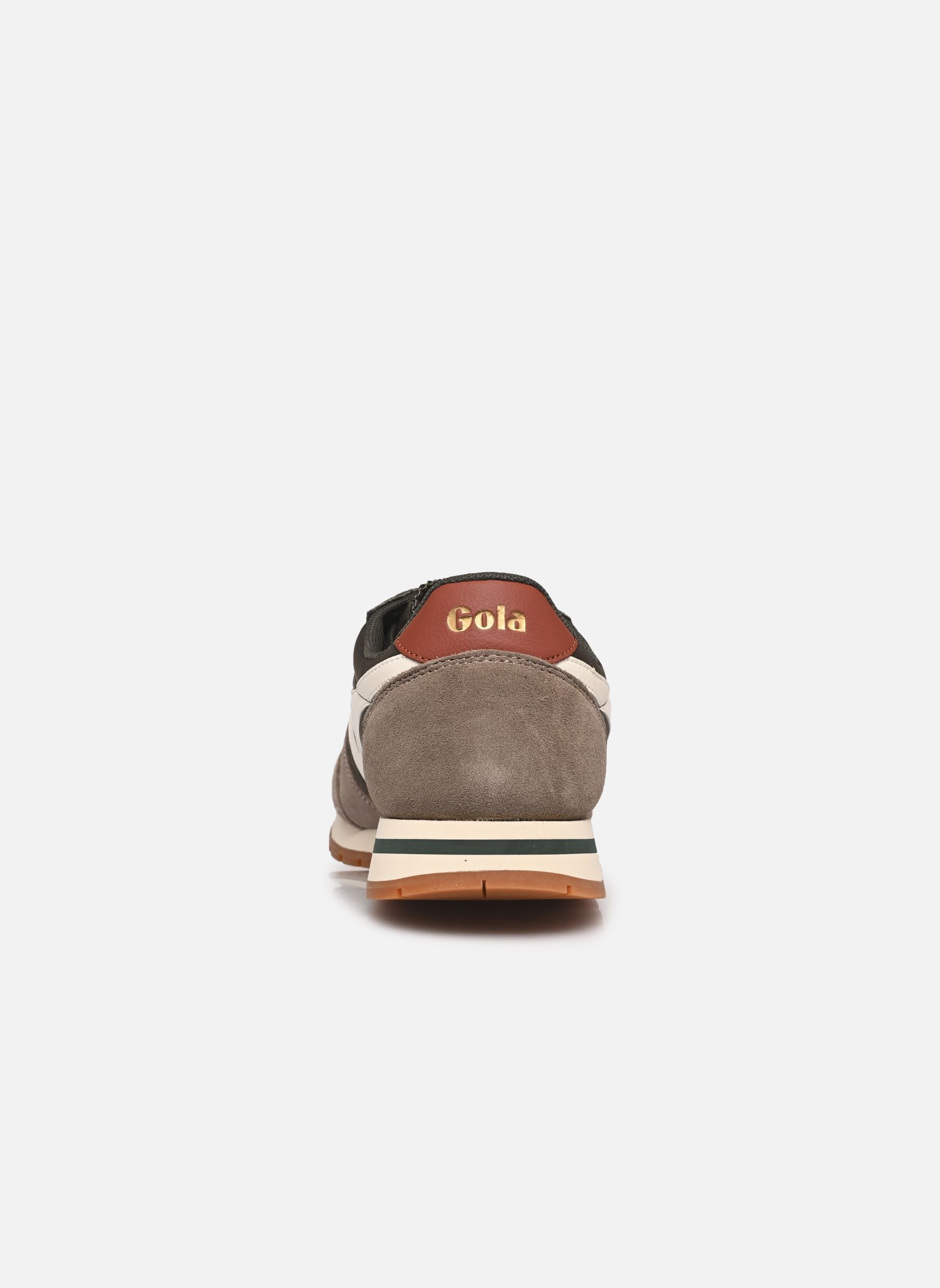 Baskets basses DAYTONA CHUTE M homme vert Gola Baskets basses DAYTONA CHUTE M homme vert DARK KHAKI/RHINO/OFF WHITE