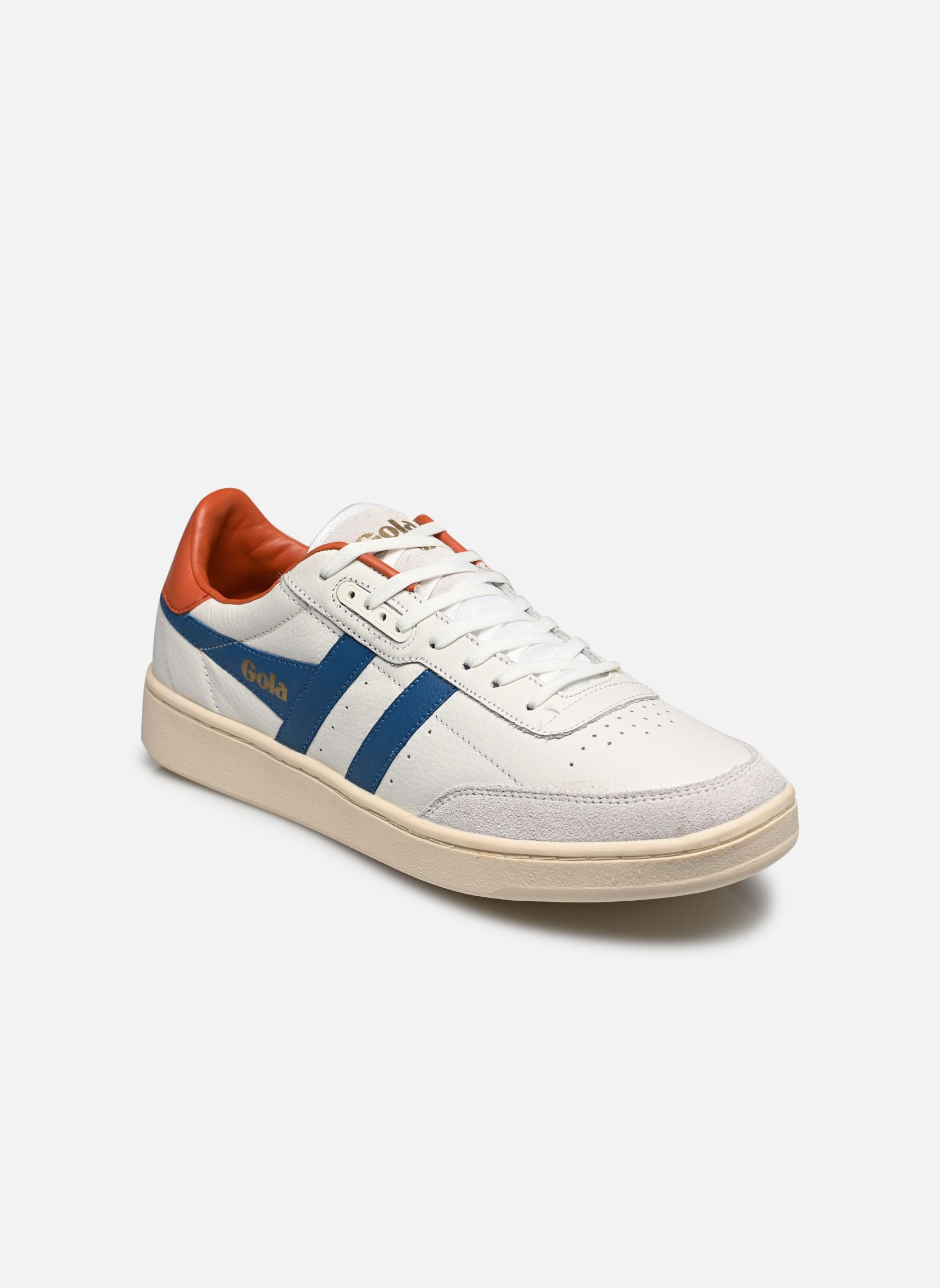 Gola Baskets CONTACT LEATHER Blanc pour homme - vue 4