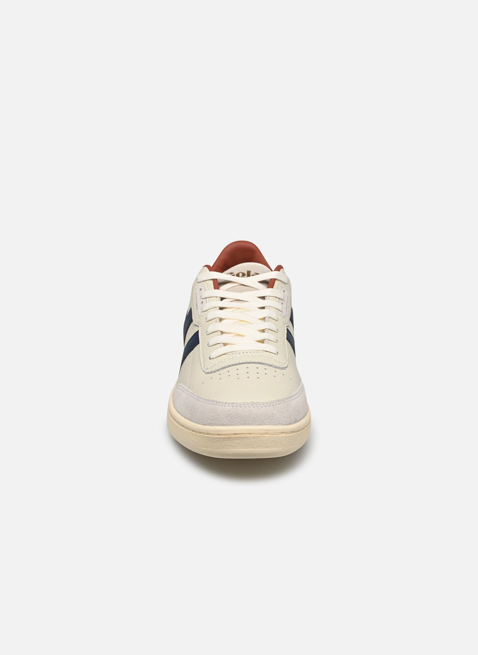 Lage sneakers CONTACT LEATHER heren wit Gola Lage sneakers CONTACT LEATHER heren wit OFF WHITE/NAVY/RUST