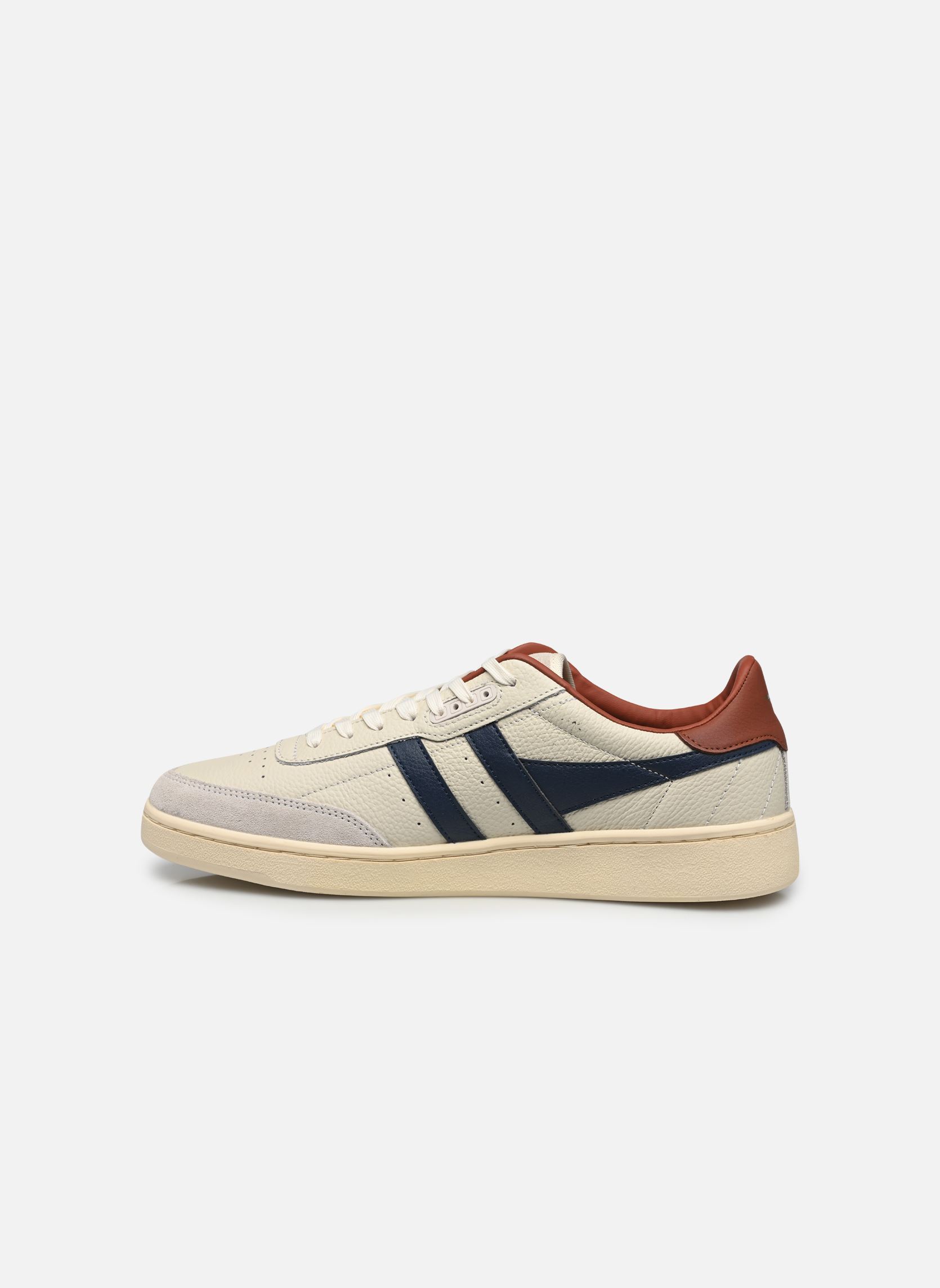 Lage sneakers CONTACT LEATHER heren wit Gola Lage sneakers CONTACT LEATHER heren wit OFF WHITE/NAVY/RUST