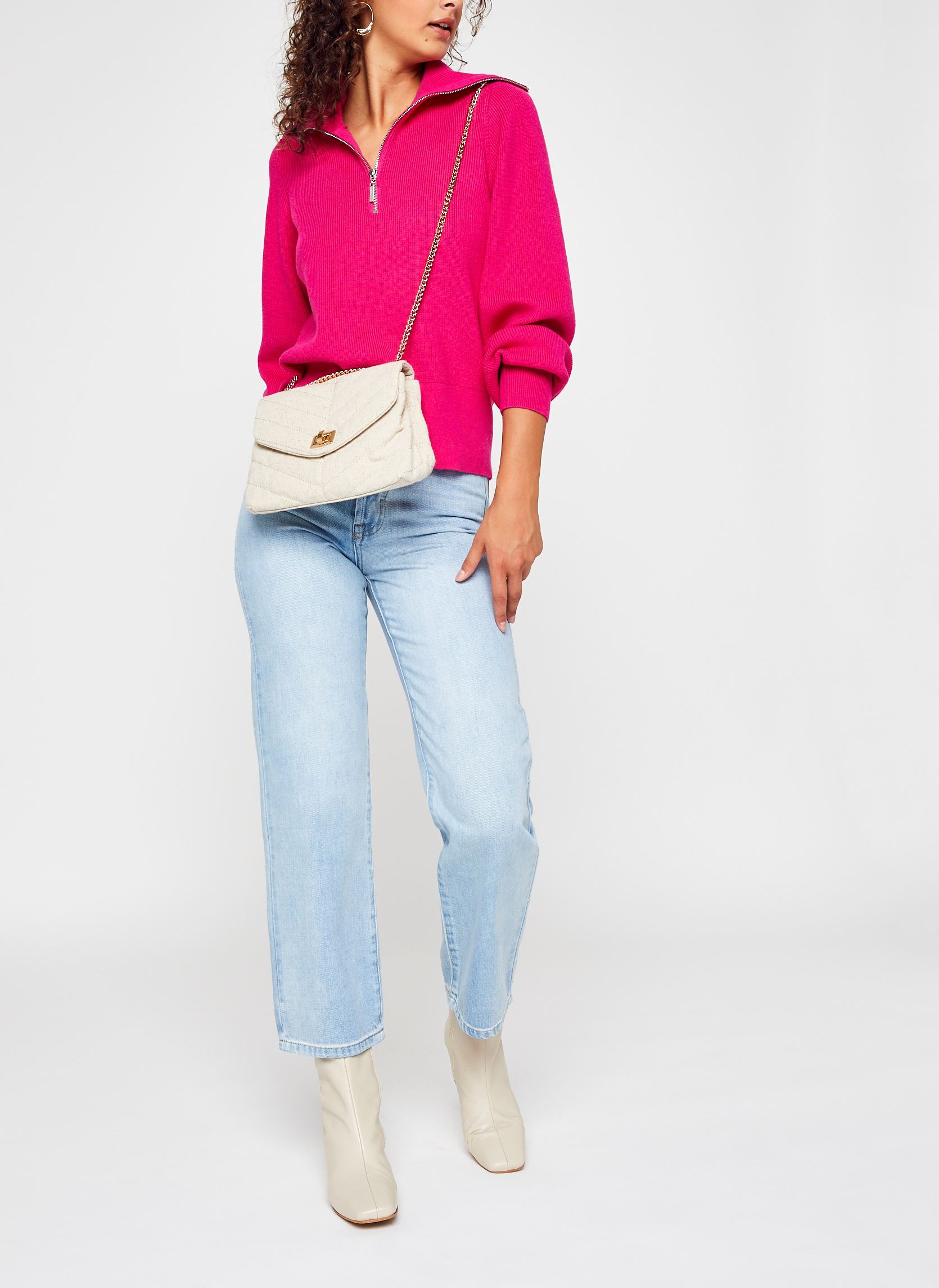 Straight Fit Jeans POLA damen blau FAM Straight Fit Jeans POLA damen blau LIGHT BLUE