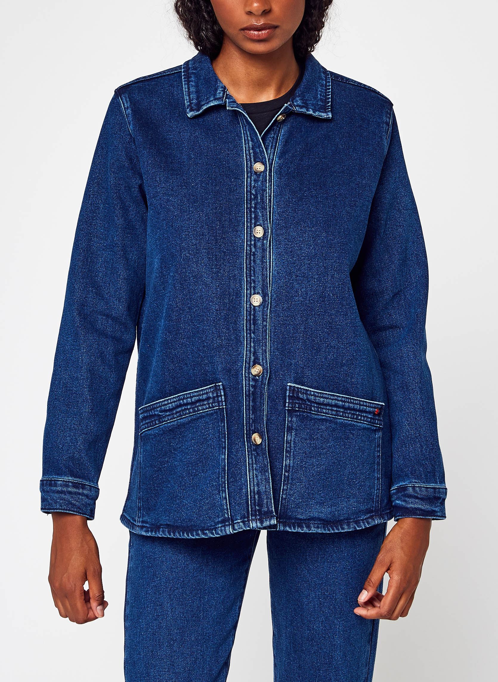 Vestes VIVIAN-L femme bleu FAM Vestes VIVIAN-L femme bleu STONE