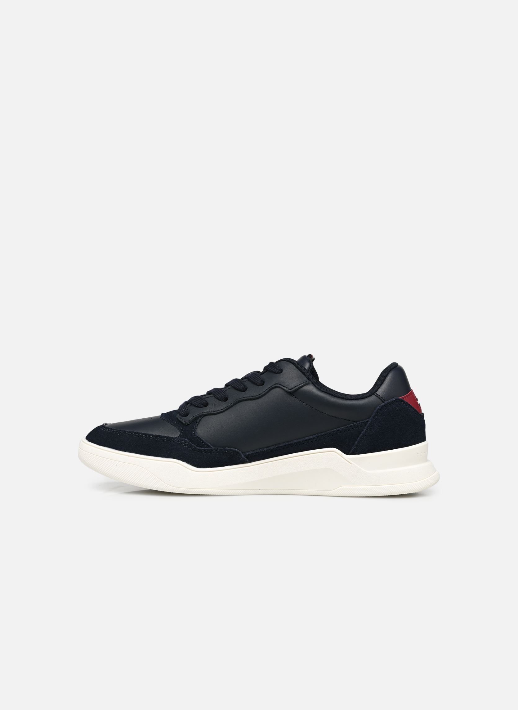 Niedrige Sneaker ELEVATED CUPSOLE LEATHER MIX herren blau Tommy Hilfiger Niedrige Sneaker ELEVATED CUPSOLE LEATHER MIX herren blau DESERT SKY