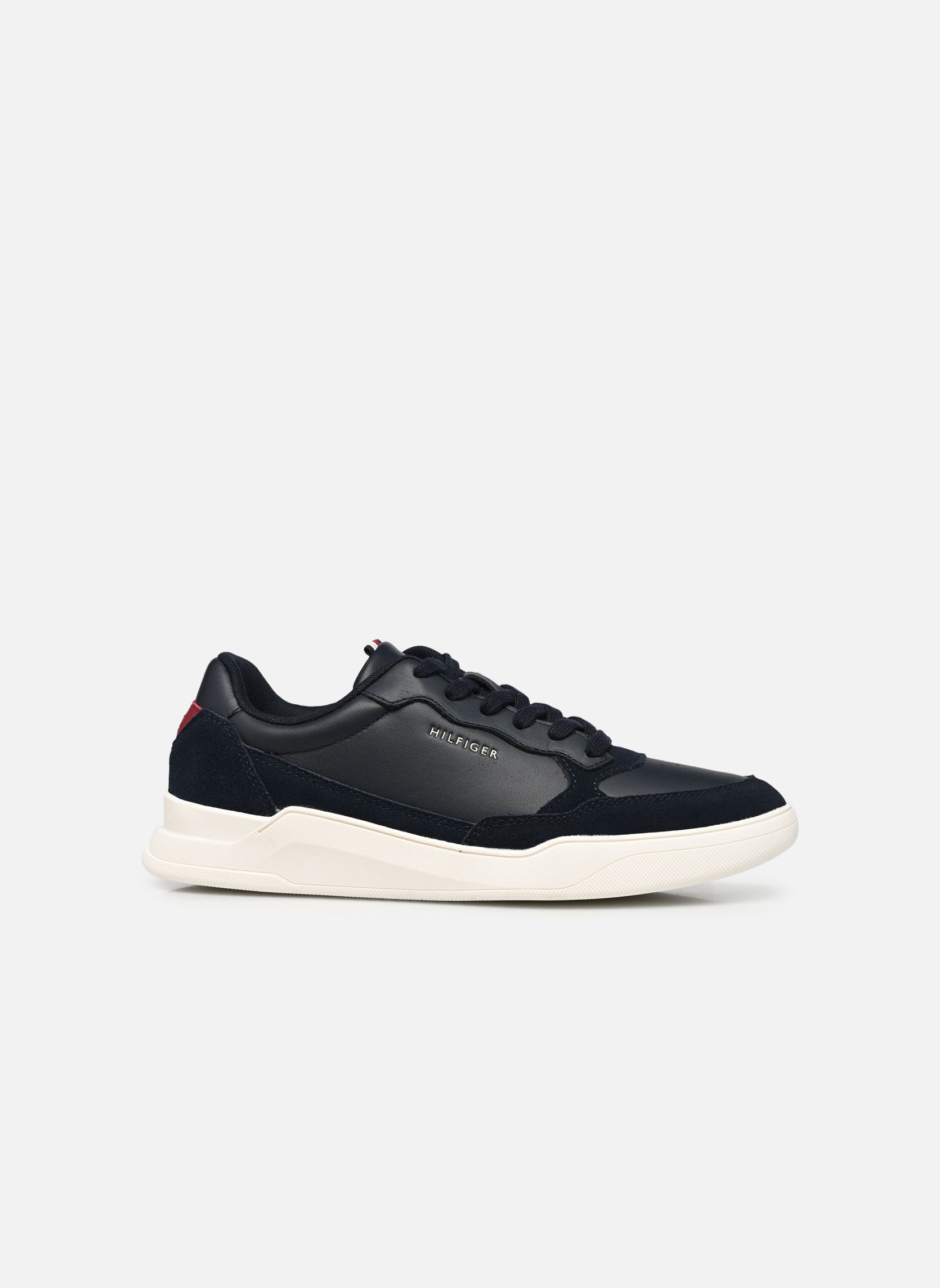 Niedrige Sneaker ELEVATED CUPSOLE LEATHER MIX herren blau Tommy Hilfiger Niedrige Sneaker ELEVATED CUPSOLE LEATHER MIX herren blau DESERT SKY