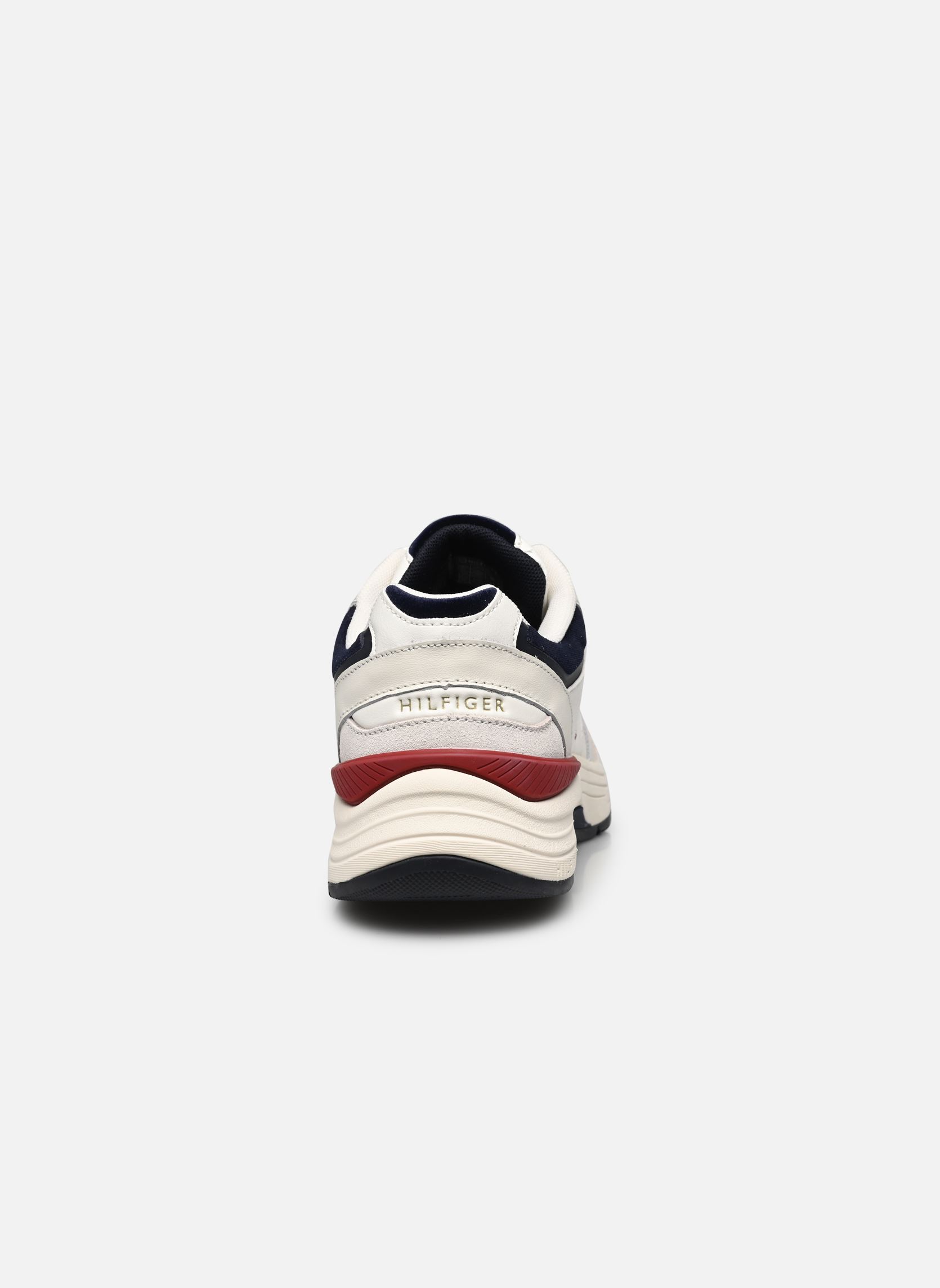 Baskets basses MODERN PREPPY RUNNER femme blanc Tommy Hilfiger Baskets basses MODERN PREPPY RUNNER femme blanc WHITE / RWB