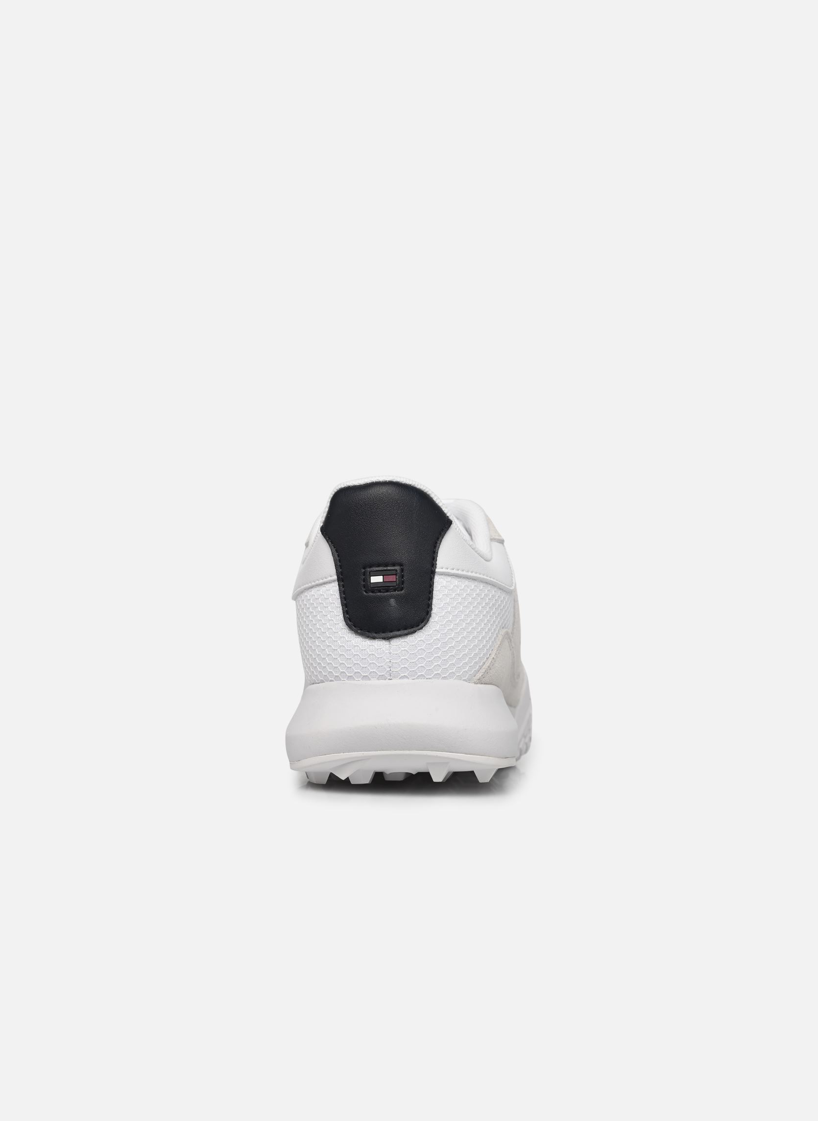 Niedrige Sneaker RETRO MODERN RUNNER MIX herren weiß Tommy Hilfiger Niedrige Sneaker RETRO MODERN RUNNER MIX herren weiß WHITE