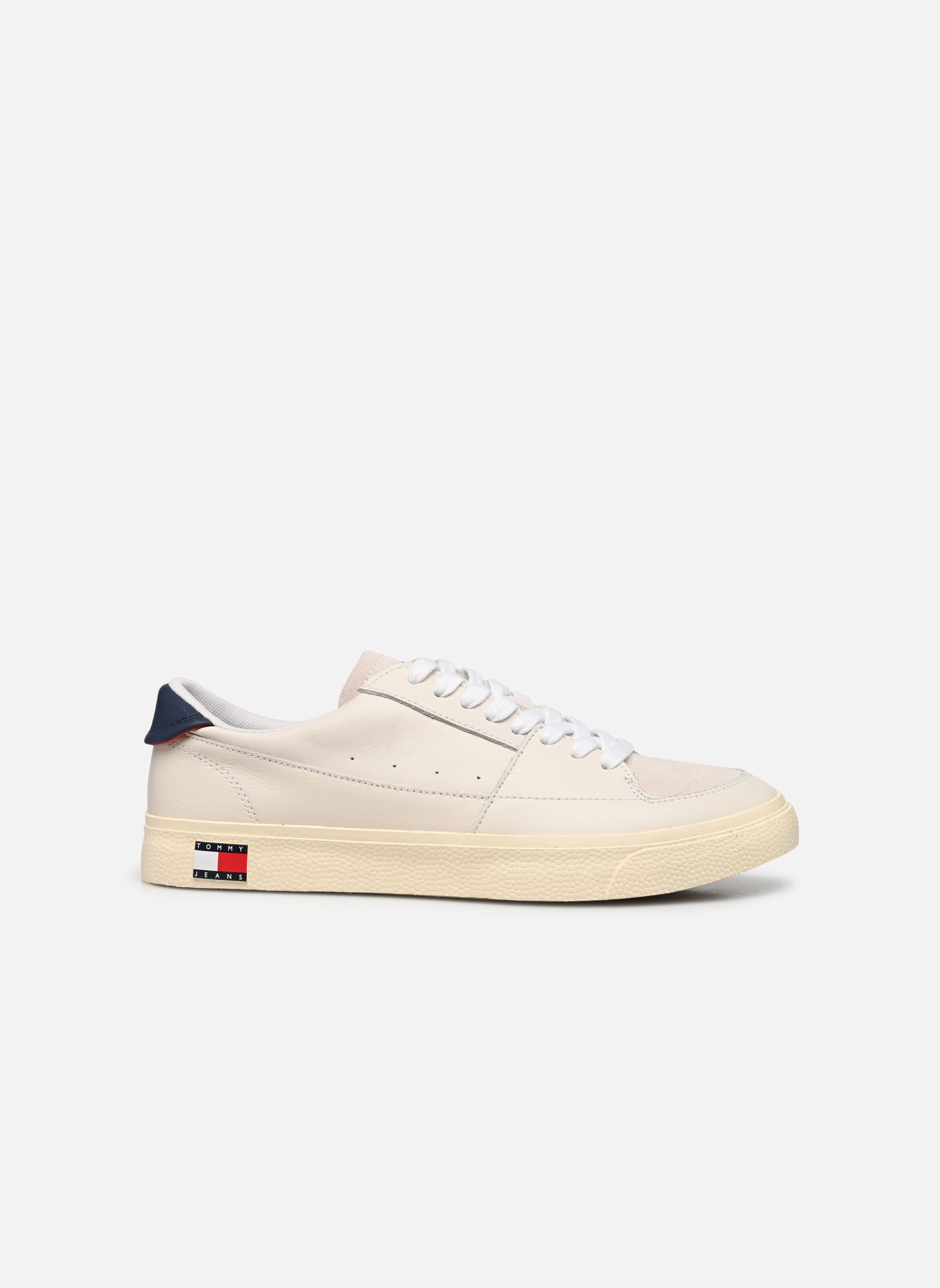 Niedrige Sneaker TOMMY JEANS VULCANIZED herren weiß Tommy Hilfiger Niedrige Sneaker TOMMY JEANS VULCANIZED herren weiß ECRU