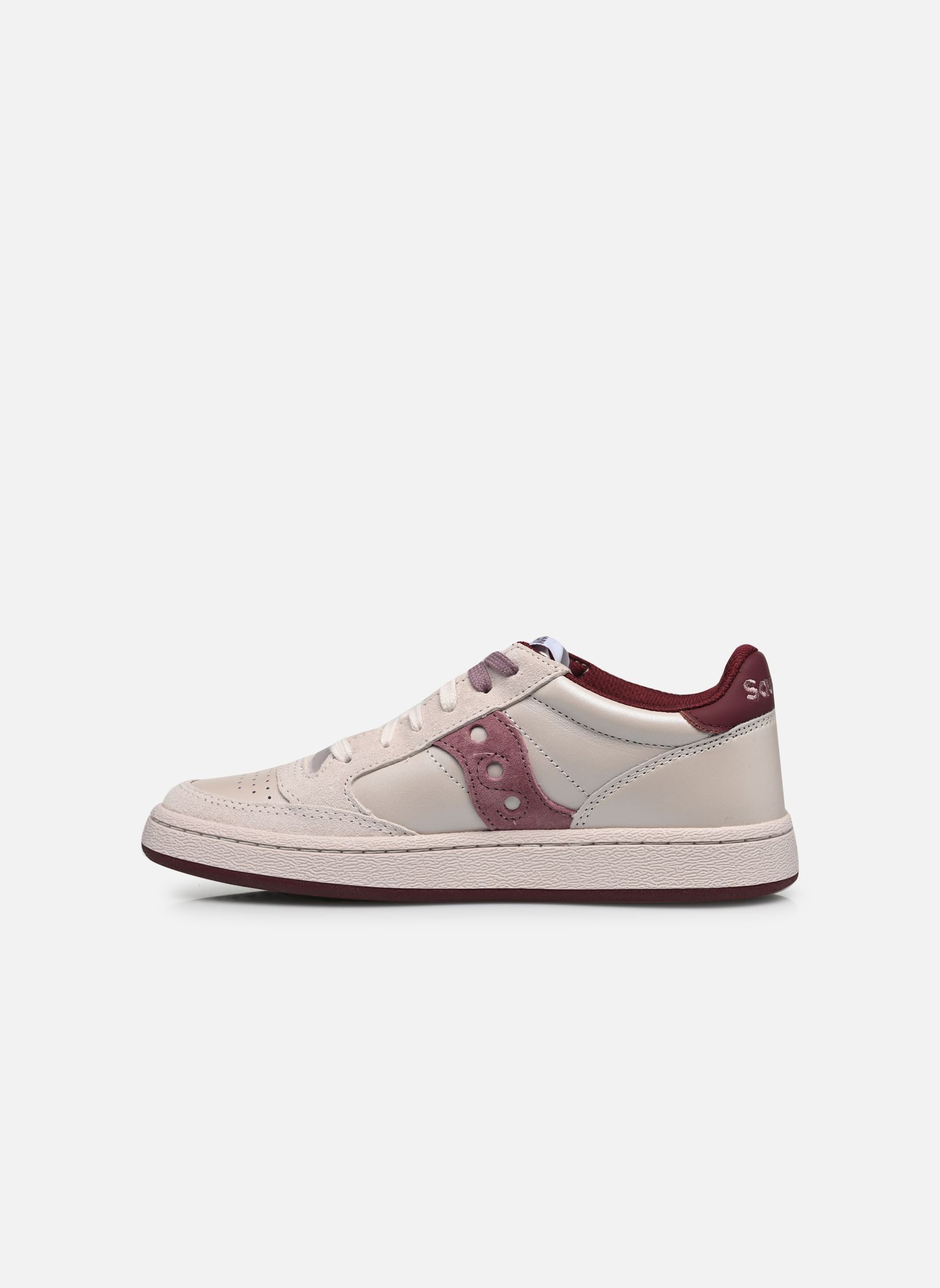 Lage sneakers JAZZ COURT dames beige Saucony Lage sneakers JAZZ COURT dames beige SATIN/PLUM