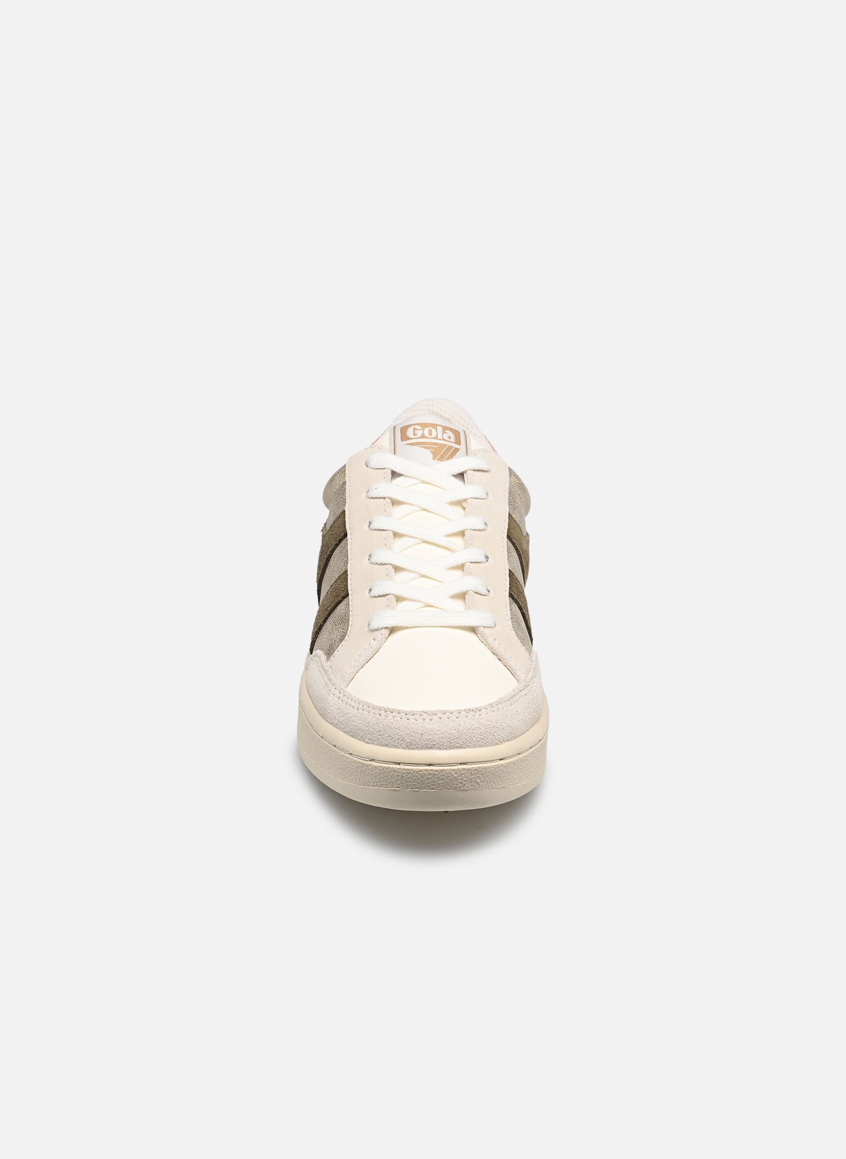 Baskets basses SUPERSLAM BLAZE femme blanc Gola Baskets basses SUPERSLAM BLAZE femme blanc GOLD/KHAKI/CORAL PINK