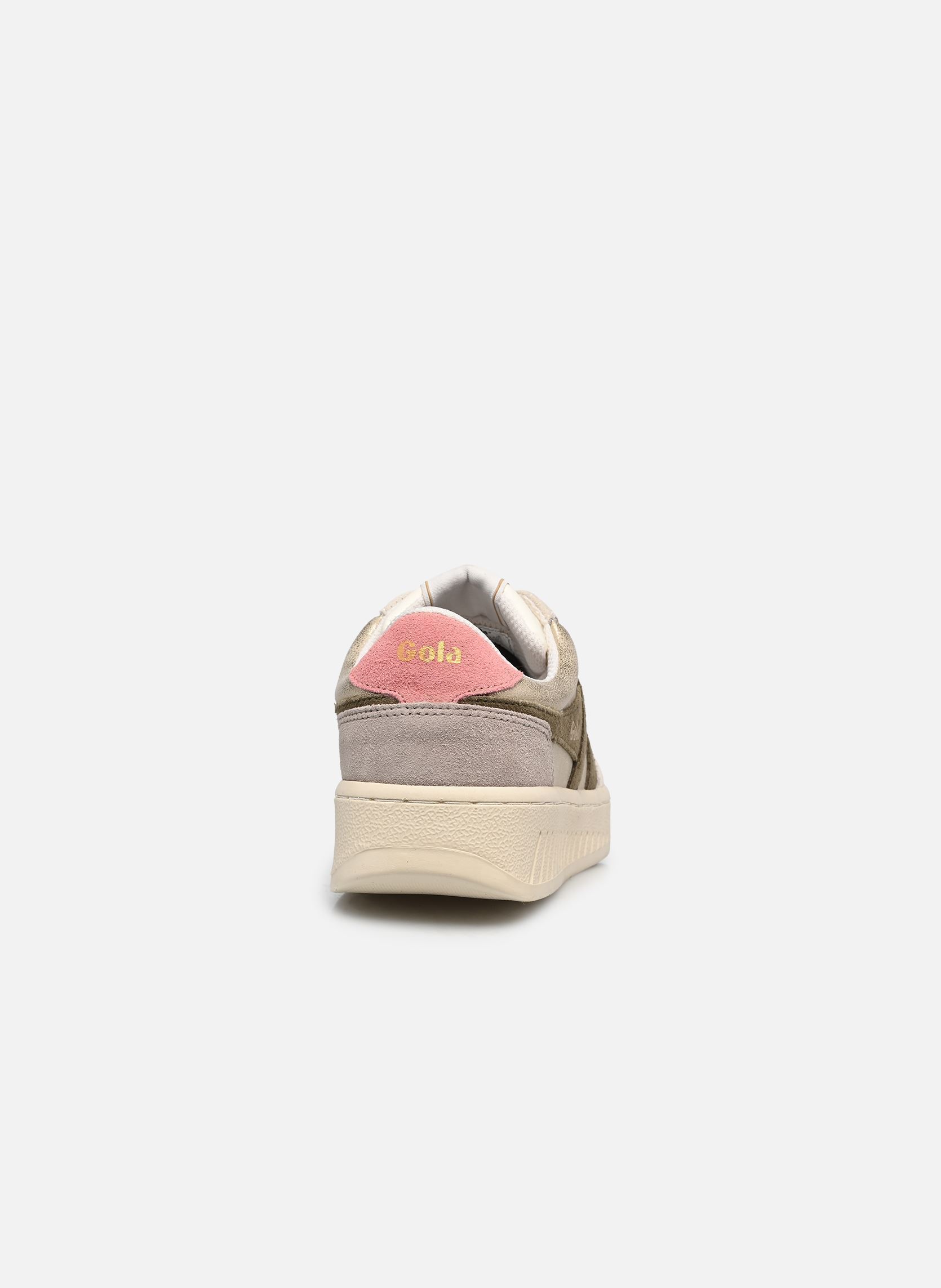 Baskets basses SUPERSLAM BLAZE femme blanc Gola Baskets basses SUPERSLAM BLAZE femme blanc GOLD/KHAKI/CORAL PINK